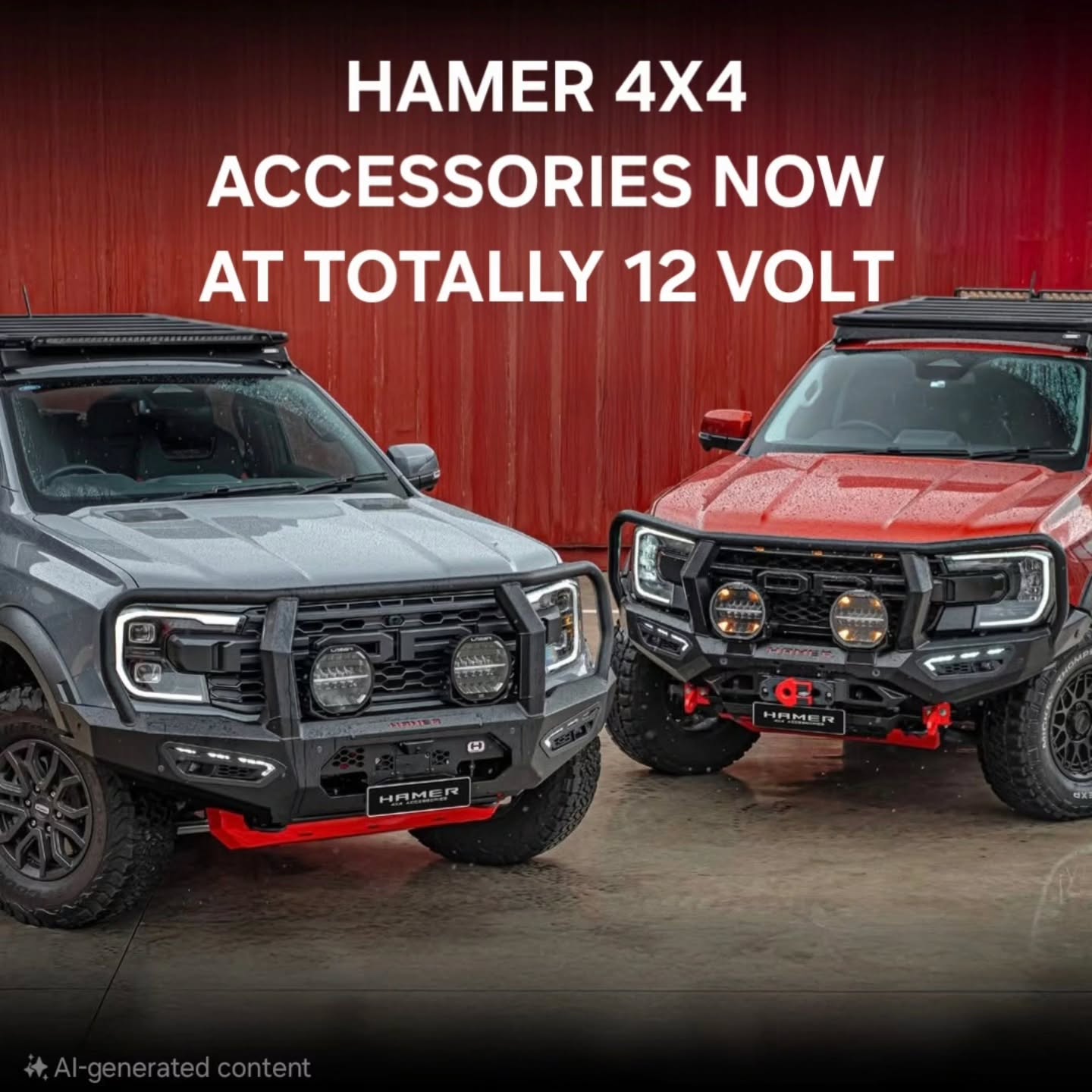 We are Excited to announce we are now fitting a range of 4X4 accessories partnering with Hamer 4X4 accessories. Pop in and have a look at our display vehicle. #hamer4x4 #bullbar #4x4accessories @hamer4x4