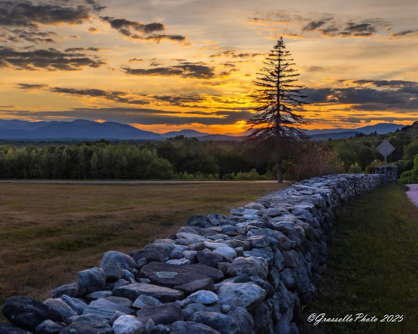 Sundown, Freedom NH. #freedom #sunset