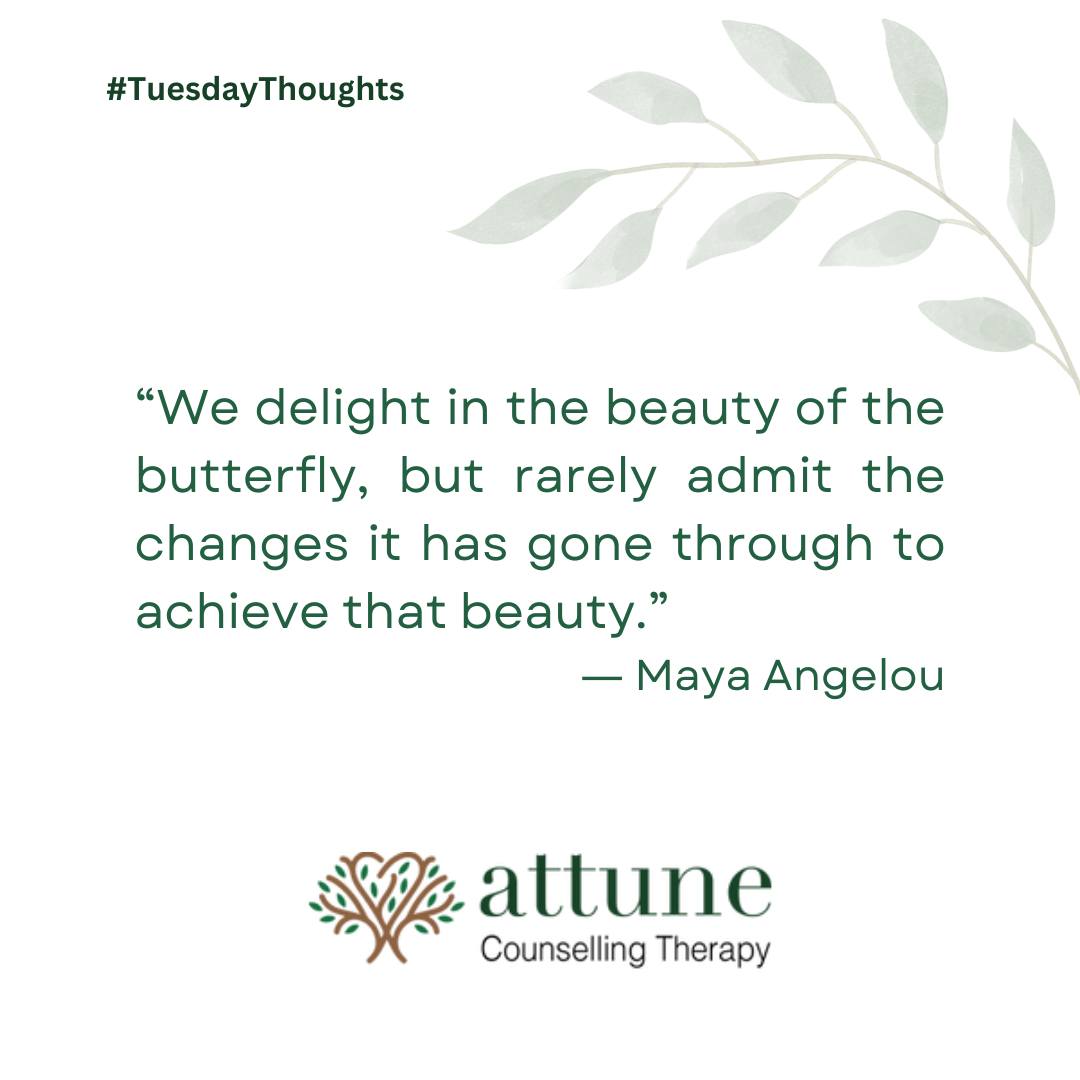 This quote reminds me to reflect on the journey of transformation that we experience in life. The butterfly represents beauty and freedom—yet we overlook the struggles and change it endured to attain it’s beauty. Just like butterflies, we often celebrate our outward successes without acknowledging the internal changes that got us there. Embracing the process—not just the outcome—can lead to a deeper appreciation for both ourselves and others.