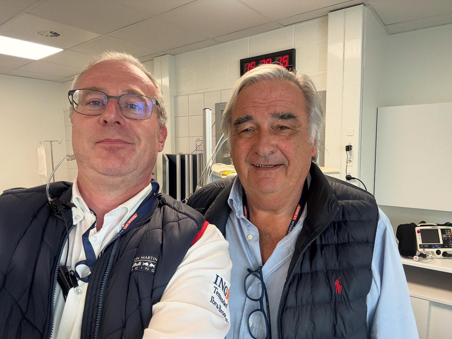 Très agréable visite de mon ancien patron.