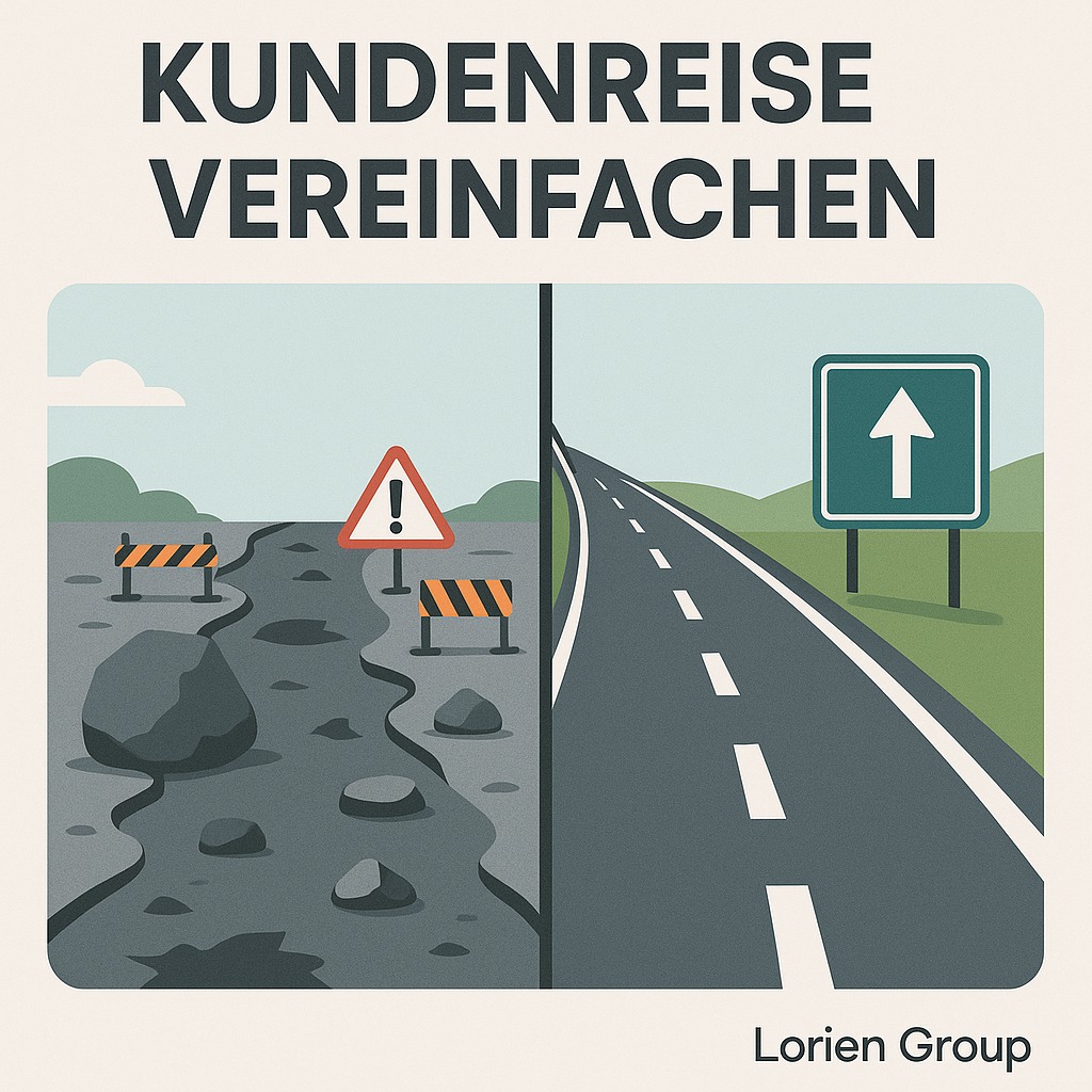 Die Kundenreise entscheidet über Kauf oder Absprung. Lorien Group zeigt KMU, wie man Hürden beseitigt und Wege klar macht – vom ersten Klick bis zum Abschluss. Einfach, verständlich, effektiv.
#KMU #Kundenorientierung #Marketing #Schweiz #Wachstum