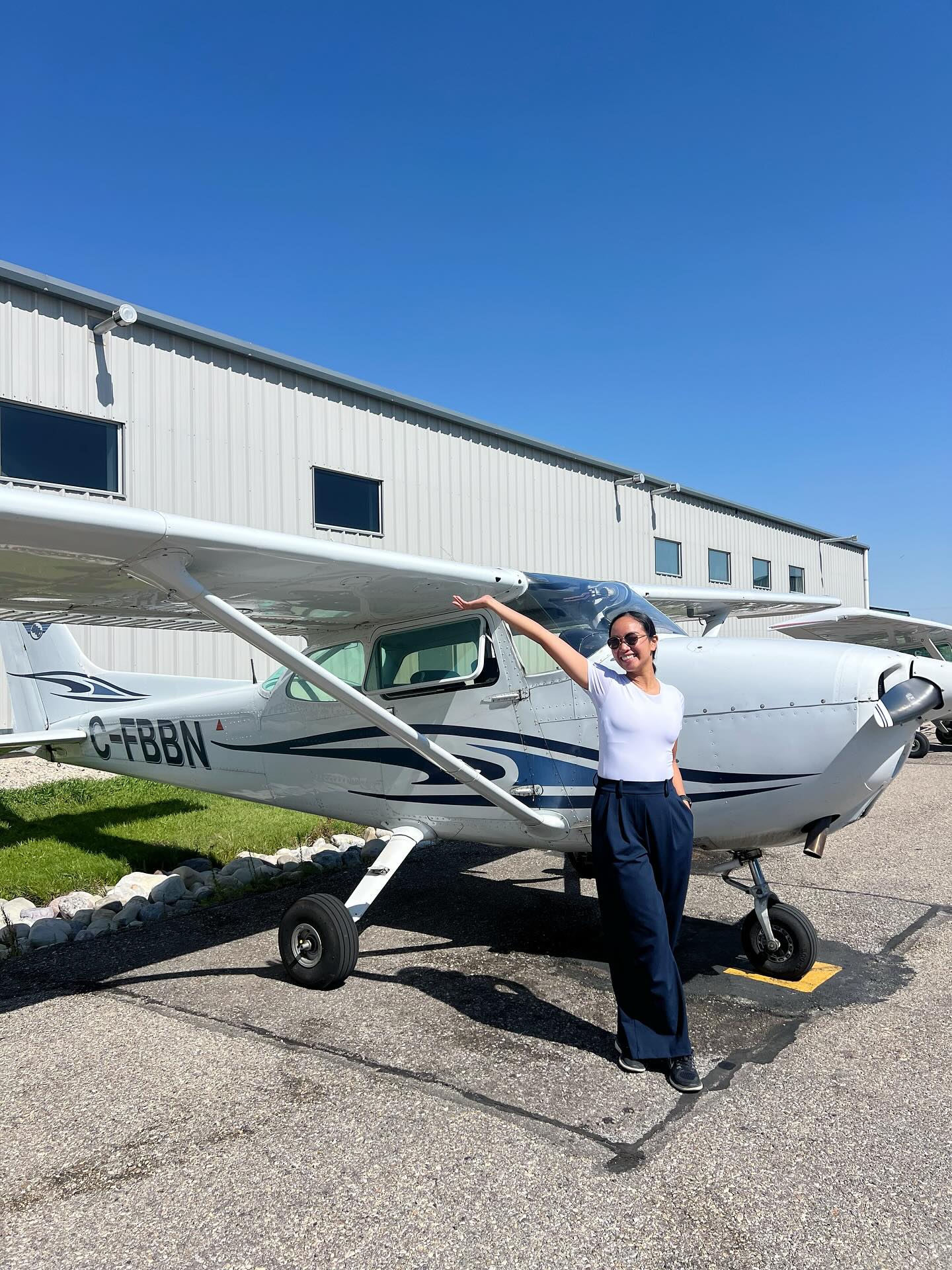 Maria passed her CPL flight test yesterday! A huge congratulations on this accomplishment 🎉🎉