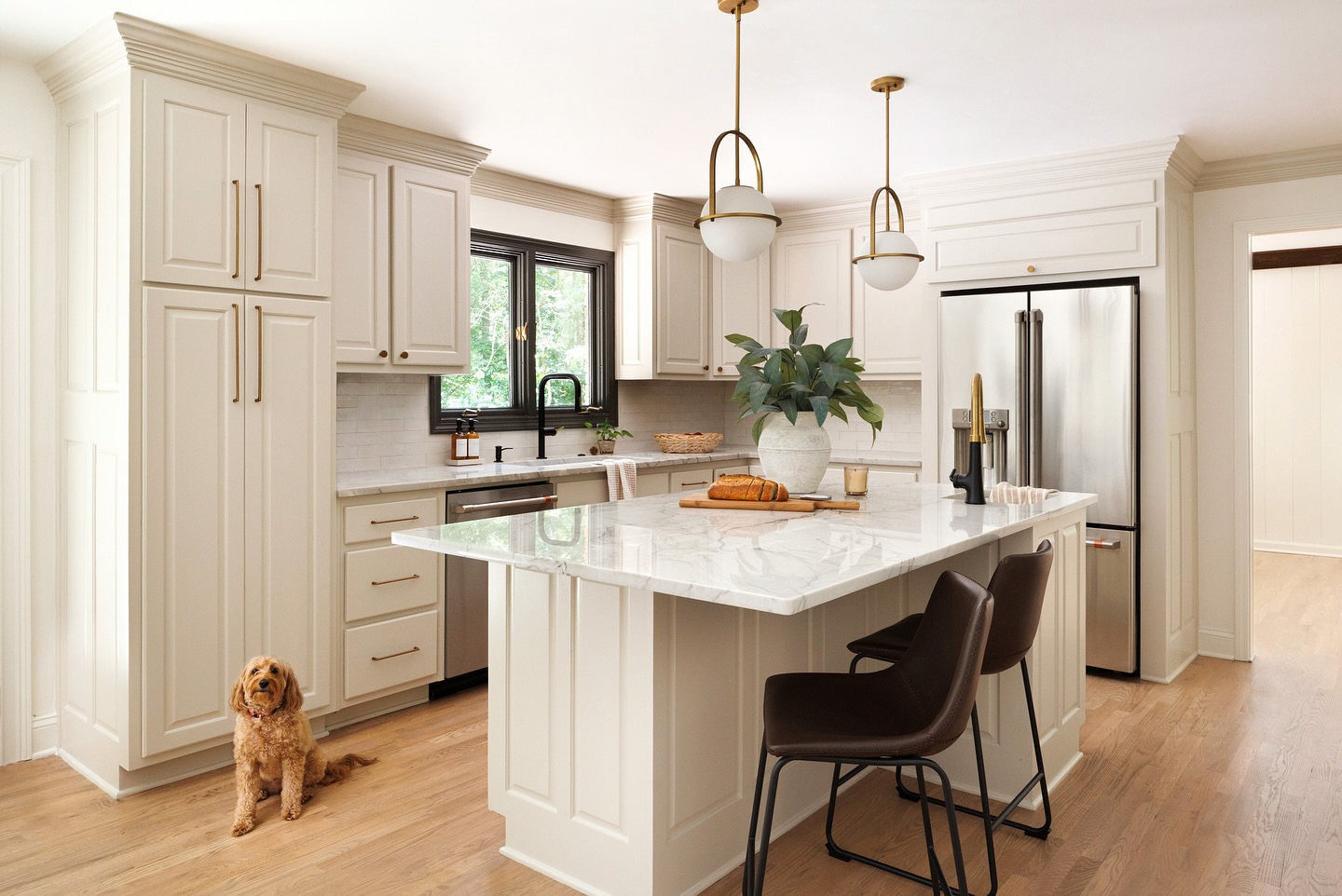 Happy National Dog Day from our home to yours 🐾💗 Here’s to the paws who make every house feel like home
.
.
.
.
.
📸 @catmaxphoto
Work @theprimelifegroup
Design @peachyhomeco
#happynationaldogday #nationaldogday #kitchenremodel #kitcheninteriors #designideas #designinspo #interiordesigners #interiorphotography #atlantainteriordesign #interiorandhome #interiorliving #designerlife #interiordetails #kitcheninspiration #kitchenrenovation #kitchendesign