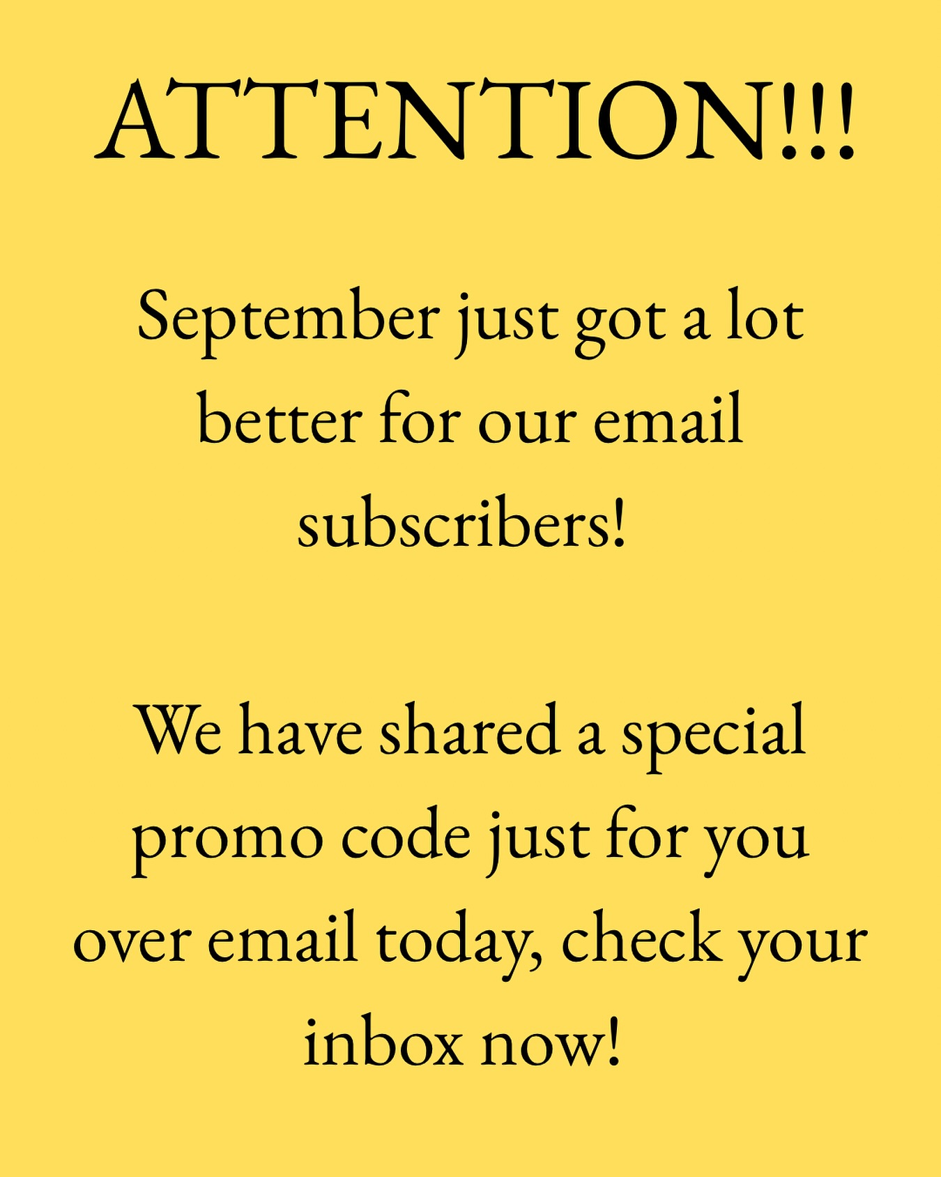 Hurry up! It’s only for first 25 customers! 🚀