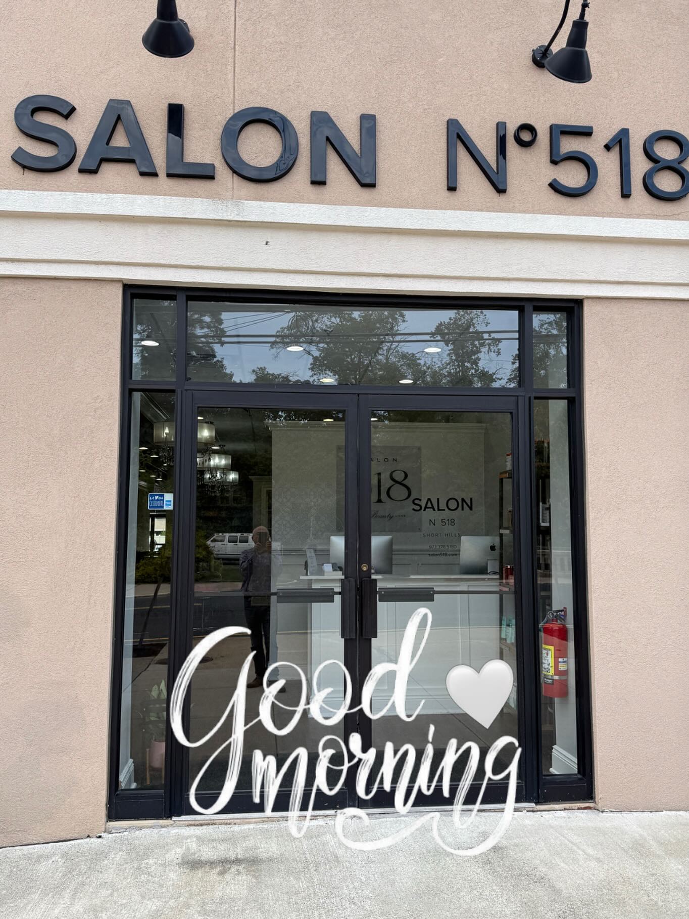 Good Morning from your Salon 518 team. #millburnnj #millburnsalon #shorthillsnj