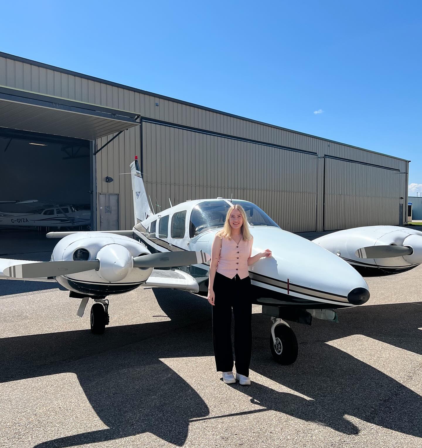 Paige passed her Group 1 Instrument Flight Test on Friday! Congrats Paige!!!🎉🎉