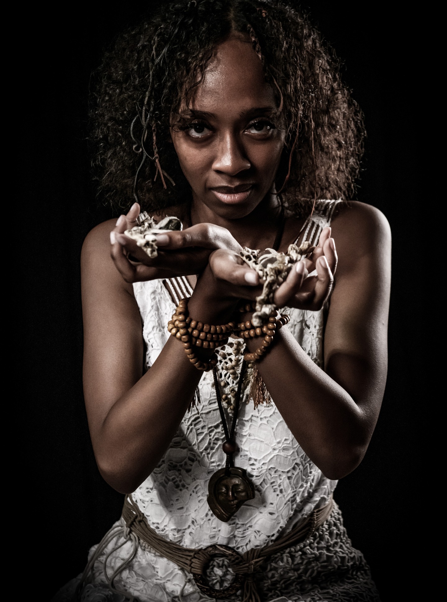 BEHIND THE SCENES (2025)
CAESAR - Promo Shoot
The Soothsayer (Faduma Ali)
Photo by Chrissy Maguire.
Costumes designed by Kathleen Brabon and Terri Brabon and Set Designed by Brendan O'Connor.
Opening in just over a week! Head over to the website to get your tickets today!
Shakespeare Under the Stars NQ is produced in partnership by TheatreiNQ, Select Events Townsville and the Townsville City Council through the Community Grants Program.