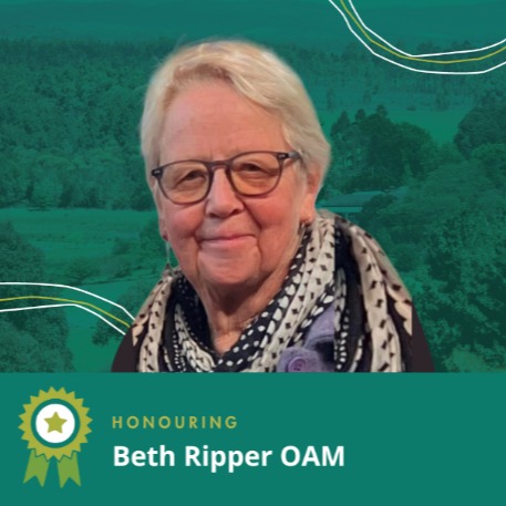 🙌🏼 Our local living legend Beth Ripper has just been awarded the Medal of the Order of Australia ‘For service to conservation and the environment’!
Beth’s passion, dedication and hands-on leadership has achieved a great deal for Landcare and environmental sustainability generally.
This has been realised by her being a great networker, giving consistent and reliable support to others and by encouraging them to join her in making a difference to the health of their community and the environment.
Congratulations Beth, you are an inspiration for an entire generation or two of Landcarers!
@wgcma @landcarevic @eglandcarenetwork