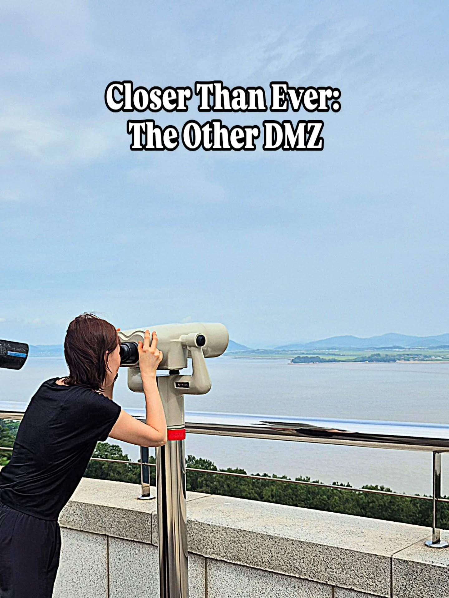 Ganghwa Peace Observatory. The view hits different.
North Korean fields — through the scope you see farmers and soldiers even more clearly. During harvest season, the fields are full of people.
The facilities are smaller and more modest than Paju’s DMZ.
But this is the closest observatory to North Korea (just 1.8 km away!).
Plus, Ganghwa Island itself has so much more to explore, highly recommend this hidden gem.