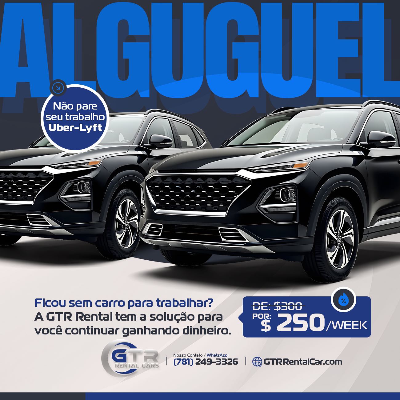 Perfeito para profissionais em movimento!
“Motorista de aplicativo ou delivery? 🚗💼 A GTR Rental Car tem planos flexíveis e veículos confiáveis para manter você sempre rodando e aumentando seus ganhos!”
#MotoristasDeApp #CarroParaDelivery #UberWhitman #GTRRentalCar #CarroParaTrabalho #MotoristaIndependente #AluguelFlexível #CarroDeConfiança #TrabalheComFacilidade #DirijaSeusGanhos #WhitmanMA #AluguelDeCarroMA #MotoristaDelivery #ParceriaDeSucesso #LocadoraDeCarros #CarroDisponível #RendaExtra #GanheRodando #LocadoraLocal #motoristasdeaplicativo