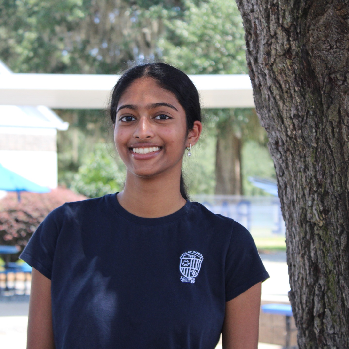 Meet Nidhi!
Nidhi Ponnaganti is a Co-Head Editor and Co-Business Manager for the Maclay Andalusian. She is a junior, and this is her second year on the Andalusian. Outside of publication, she loves traveling, spending time with her friends, and reading. She is also a student ambassador, co-president of HOSA, a competitor of Mu Alpha Theta, and the head outreach coordinator for Together Tallahassee, a non-profit service organization.