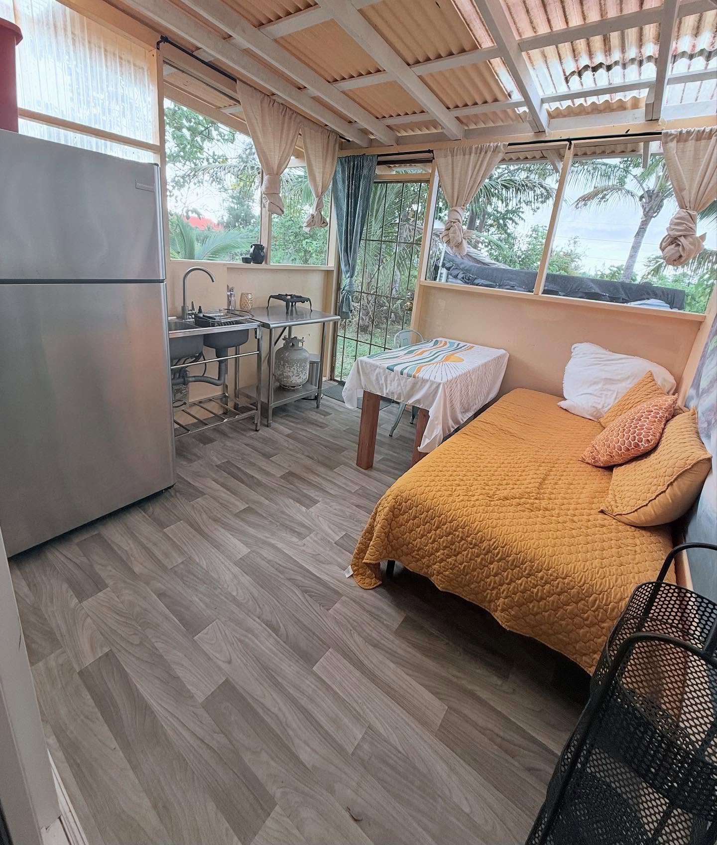 Calling in a new resident to join our community property 1mi to the coast in Seaview.
This is a private 1 bedroom apartment with a kitchen with a twin daybed, a separate bedroom with queen bed, and shared outdoor shower/bathroom (shared with one other unit).
Rent is $900/m and includes all utilities: on grid electric, wifi, propane hot water. Laundry onsite and triple filtered drinkable rainwater catchment.
The community has 4 units ~ the neighbors are currently women/mothers passionate about healing, creativity, dance and social change. (We have one 6yo living on property now~ other kids are grown and visit occasionally.)
We have one weekly meeting/dinner Mondays at 4 that starts with meditation and/or dance, and otherwise it’s a balance of autonomy and connection when desired. We host community events and welcome you to lead events or offer services here.
If you’re a mature health-focused person who is a conscious communicator we’d love to have you join us!
Text 808.482.1311 to inquire