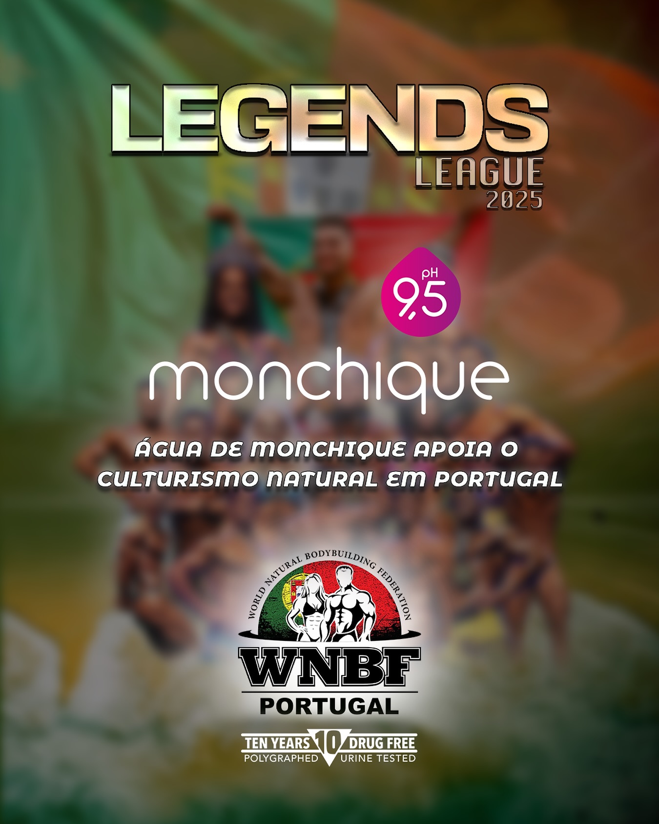 O culturismo natural cada vez a ser mais reconhecido por marcas que se revêm nos mesmos valores da saúde, disciplina e superação pessoal.
Este é um desporto para todos! Que transpira saúde e que agora tem também o apoio da melhor água de Portugal @aguamonchique 💧
O evento deste Sábado vai estar repleto de surpresas e agradecemos muito aos que nos têm apoiado 🙌🏼
#culturismonatural #aguademonchique #natty #legends #legendsleague #culturismoportugal #wnbfofficial
