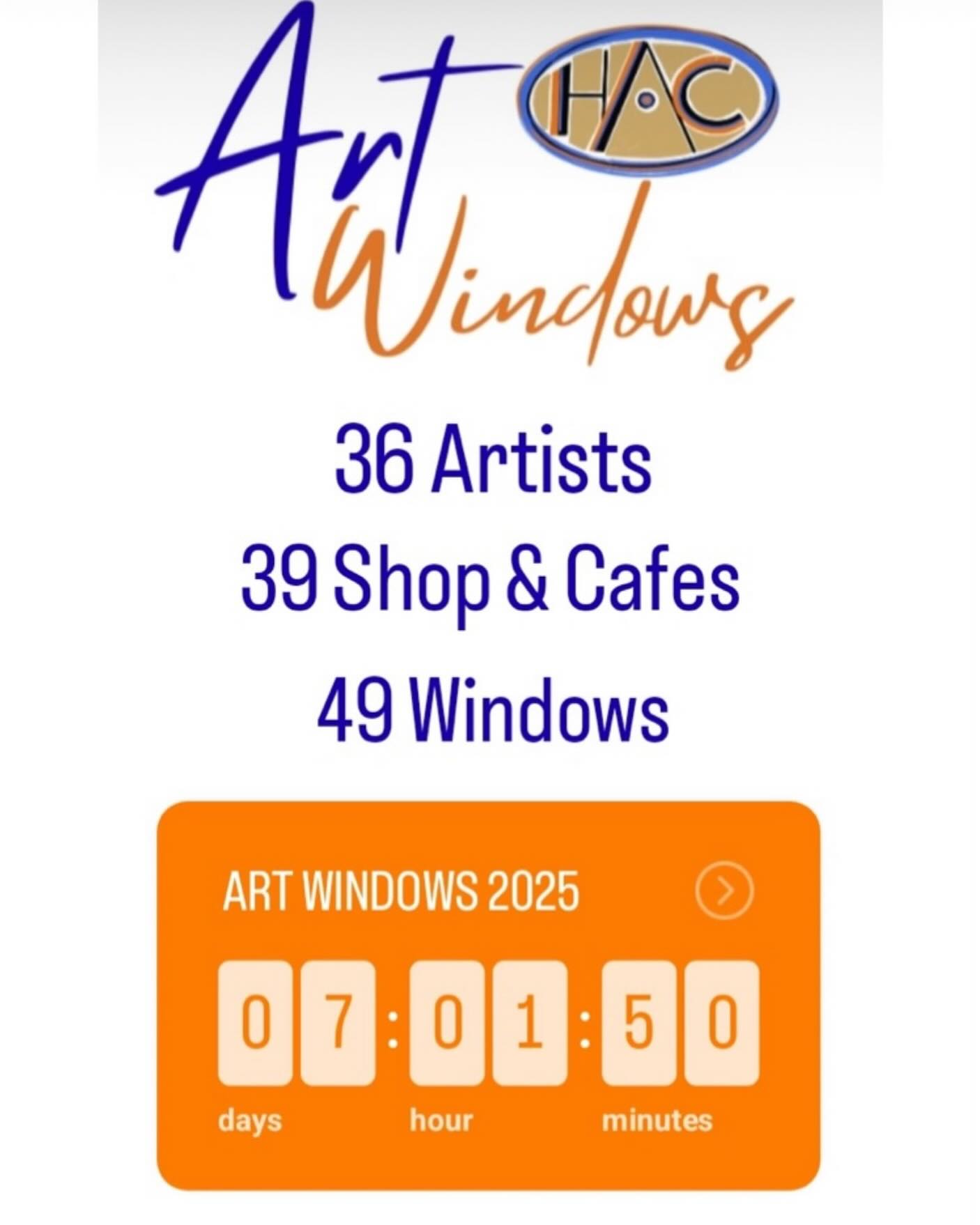 Just one week to go! Come and explore the artwork in the windows of our lovely local shops in Market Harborough. Over 35 venues around the town to explore.
#harboroughartistscluster #harboroughartists #shoplocal #community