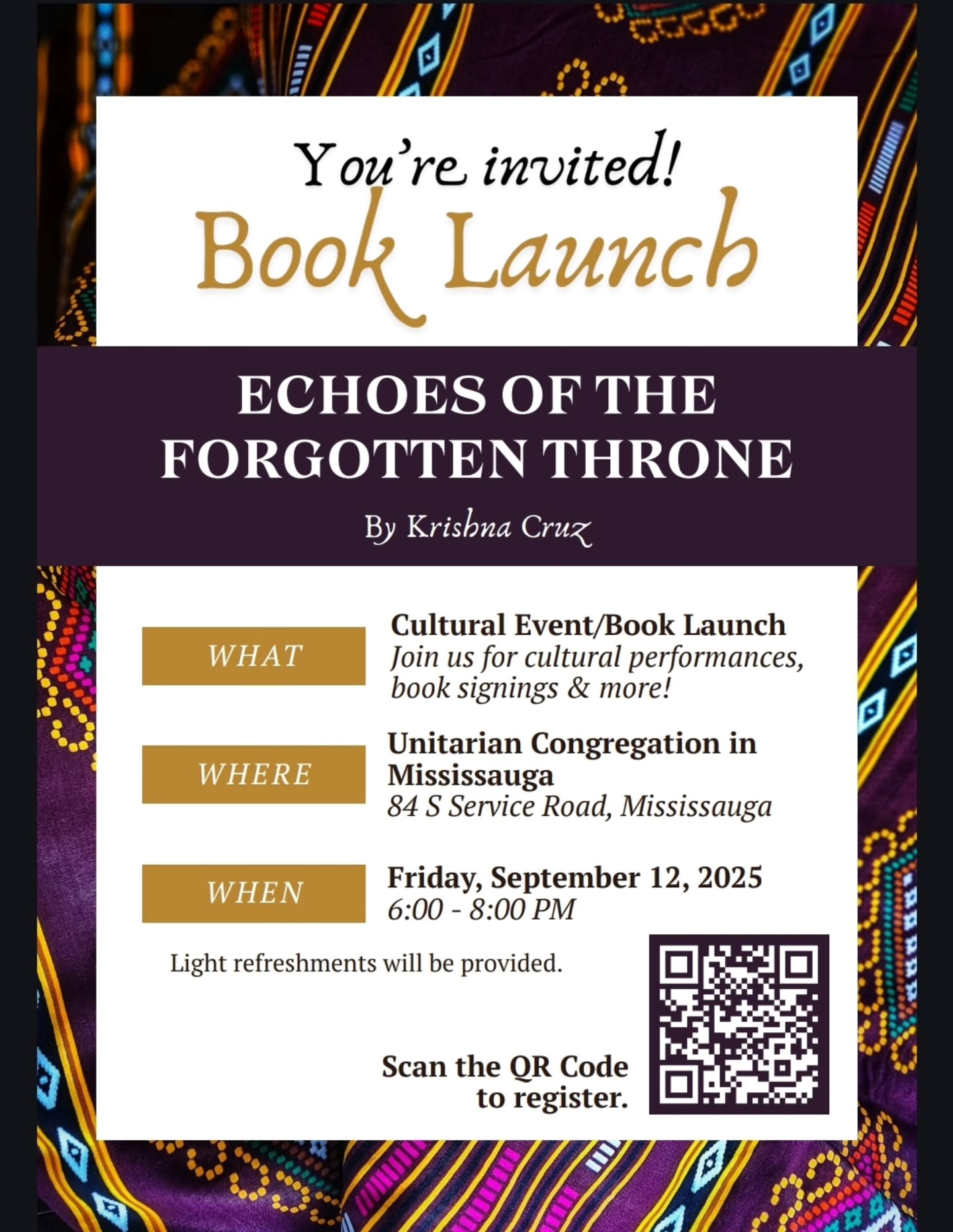 Exactly 14 days before our Cultural Book Signing Event! Are you guys coming? 😊
RSVP now as seats are limited. We are almost at capacity which is so exciting! I can't wait to see you all there! 💕
Click the link in my bio to reserve your spot! Let's gooooo!