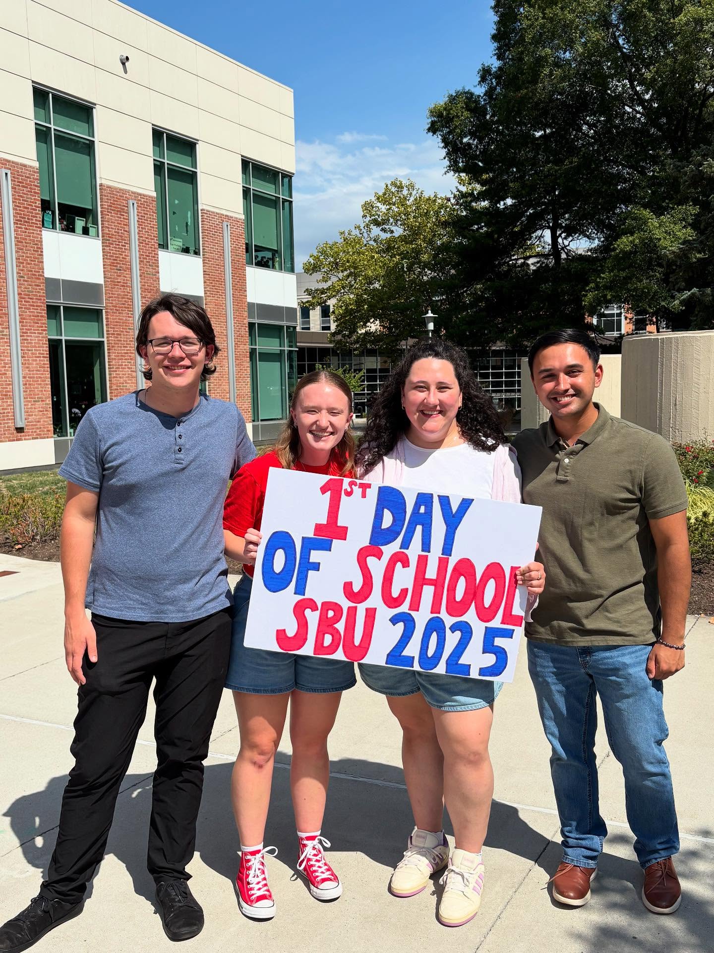 Happy first day of school, Seawolves! Today we passed out snacks and drinks outside of the Student Union. We are praying for you as you start this new semester!