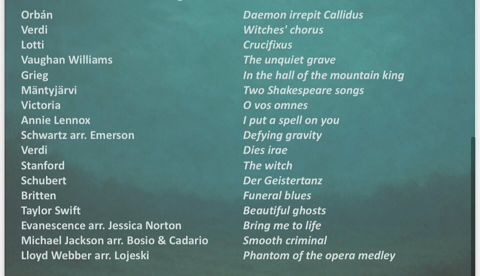 What a programme! Taking advantage of the season, Jessica Norton Vocals has excelled herself in finding an amazing variety of pieces, ranging from two stunning pieces of early music to arrangements of well-known songs by contemporary artists such as Annie Lennox and Evanescence. There is surely something for everyone here.
Milton Keynes Youth Choir