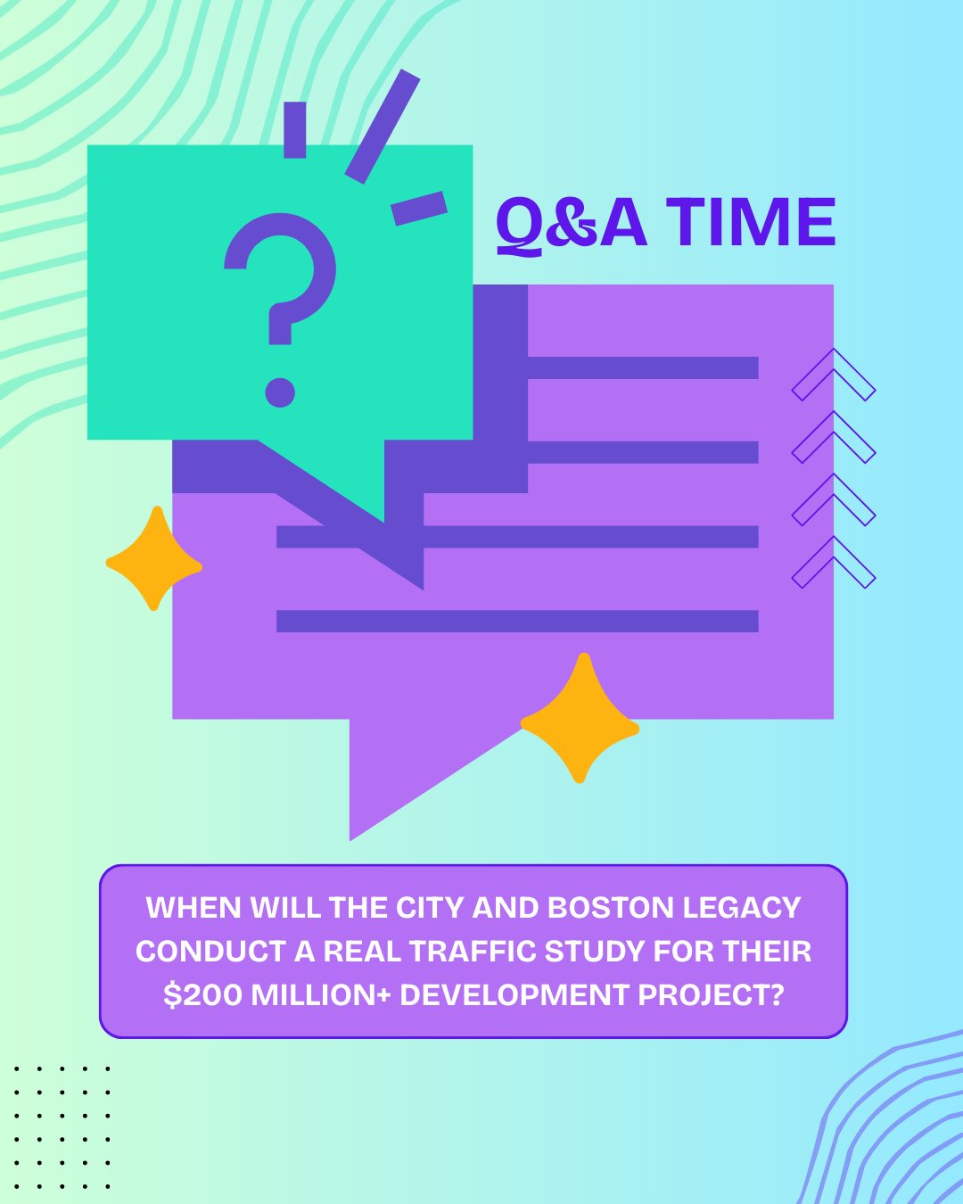 It's been four months since the city's latest attempt to address the massive transportation problems with a professional soccer stadium in Franklin Park, and they still haven't figured out basic details like the location of satellite parking lots where thousands of fans will board shuttle buses to White Stadium.
Residents have many questions about game-day transportation, and they still haven't been answered. When will the city and Boston Legacy conduct a real traffic study for their $200 million+ development project?
Read MassLive article in LinkTree