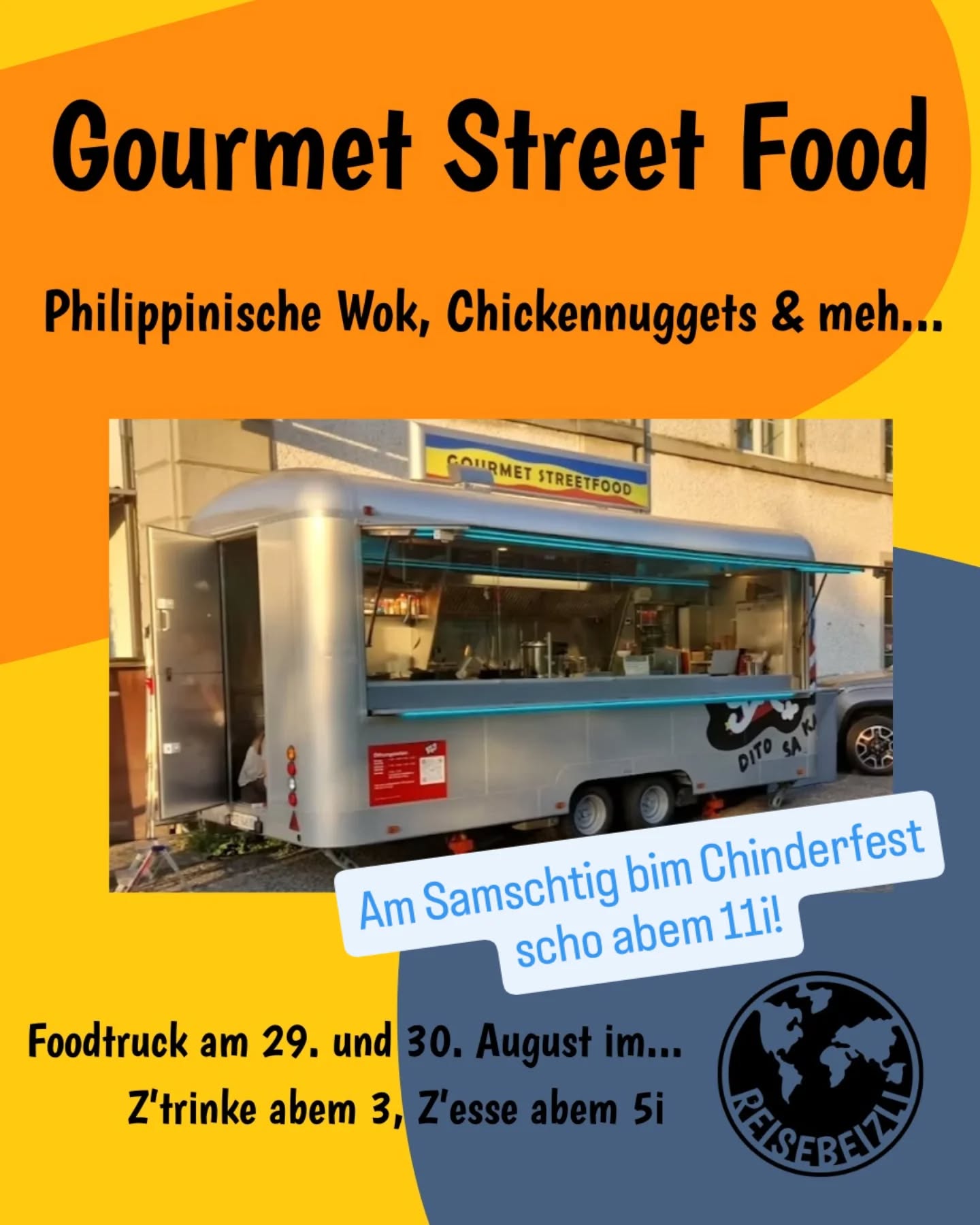 Da wuchenend gits feine philipinische Wok, Chicken nuggets, Burgers und meeh!
Am Samschtig Kinderfest scho ab 11i am Morgä gits feins zesse!
Kunsch au?
#reisebeizli #lichtensteig #RathausfürKultur #gnüsse #offä #Bier #Wein #Aperitif #Summerbar #Foodtruck #Reisefüdli #wowtoggenburg #gemeindelichtensteig #toggenburg #wiefunktioniertdamitdänehäshtägs #keiahnig #hörejetztufdemit