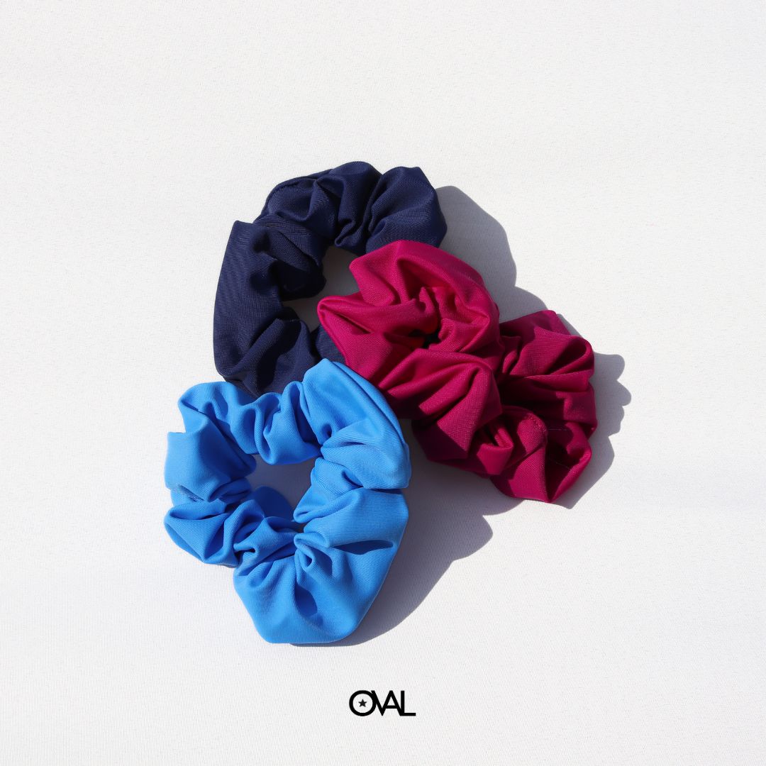 Ocean Blue, Navy and Gooseberry
#Gymnastics #scrunchie #sportswear #leotards #recyclednylon