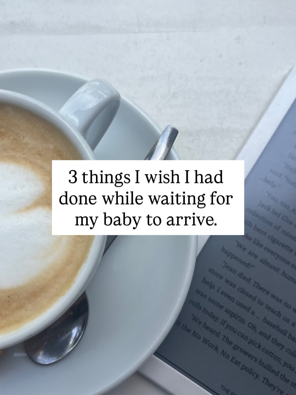 This one goes out to all my third trimester mamas running errands like its the last chance to leave the house. You have to do WHATEVER is best for YOU. These are just a few things I wish I had done ♥️