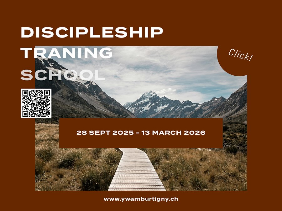 Here is an invitation for you to embrace a new season of discovery and growth that could change your life forever!
Discipleship Training School is more than a school- it’s an experience with God that will transform your heart, clarify your purpose and launch you into an abundant life.
Join us in beautiful Burtigny for an adventure of a lifetime! 🇨🇭
📖 Grow deeper in your faith
🤝 Build lifelong friendships
🌎 Co-create with God
🗓️28 SEPTEMBER 2025 - 13 MARCH 2026
👉 Applications are still open!