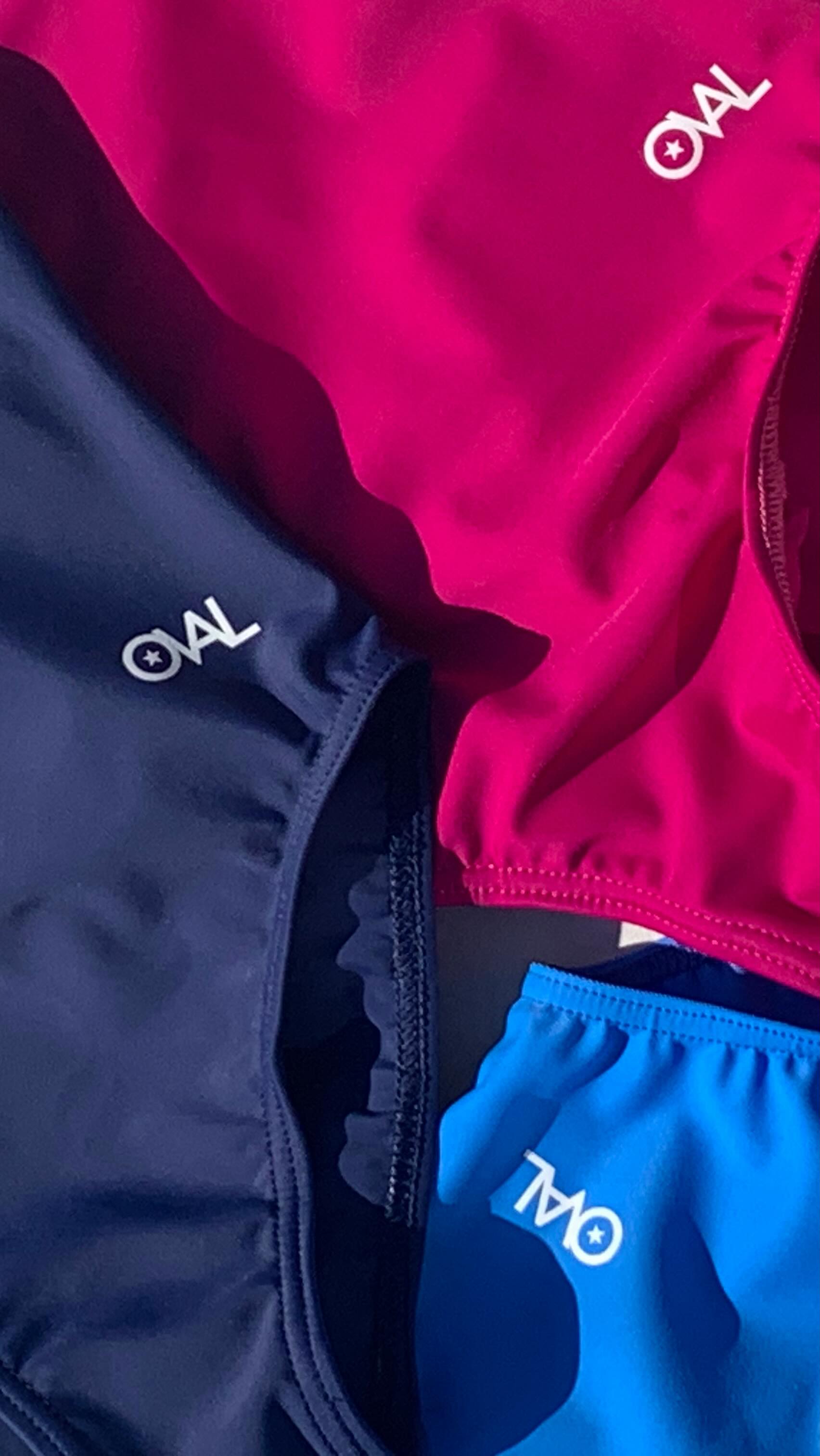 OVAL RACER BACK LEOTARD. Made with recycled nylon, super buttery soft material, double lined and perfect for everyday training. #gymnastics #sustainability #leotards #gymnasticsessentials