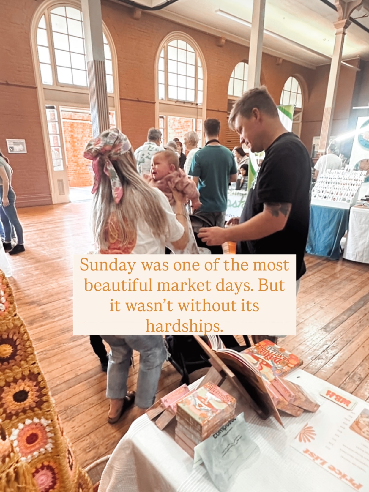 Yes, it was stressful. I questioned whether she and I were ready for me to step back into work. And honestly, in the past, I would have let this whole experience ruin my market day. I would have gone home overwhelmed, discouraged, and told myself maybe I shouldn’t do this anymore.
But years of keeping a daily gratitude practice have changed me. 🌿 Instead of letting the stress consume me, I was able to hold it and still see the beauty all around me.
✨ My beautiful husband, who handled everything with so much grace.
✨ My dear friend Vicki, who has basically runs my market stall out of love
✨ And all the beautiful beings who stopped by to say hi, chat, and support our business with their presence and their purchases.
I realised that I don’t have to choose between stress or gratitude — both can exist in the same moment. And choosing to see the gratitude makes the hard parts softer, lighter, easier to carry.
So instead of letting Sunday stop me from stepping back into markets, it has encouraged me to keep showing up. Because the love, the community, and the magic are so much stronger than the challenges.
🌸 Thank you to every soul who was part of this weekend. You remind me why I do this.
.
.
.
#MarketLife #MummaLife #SlowMotherhood #DailyGratitude #MindfulLiving #MakersMarket #CreativeCommunity #GratitudePractice #SlowLivingMovement #SoulfulLiving #MotherhoodUnplugged #MummaJourney #MummaMagic #SlowLivingMama