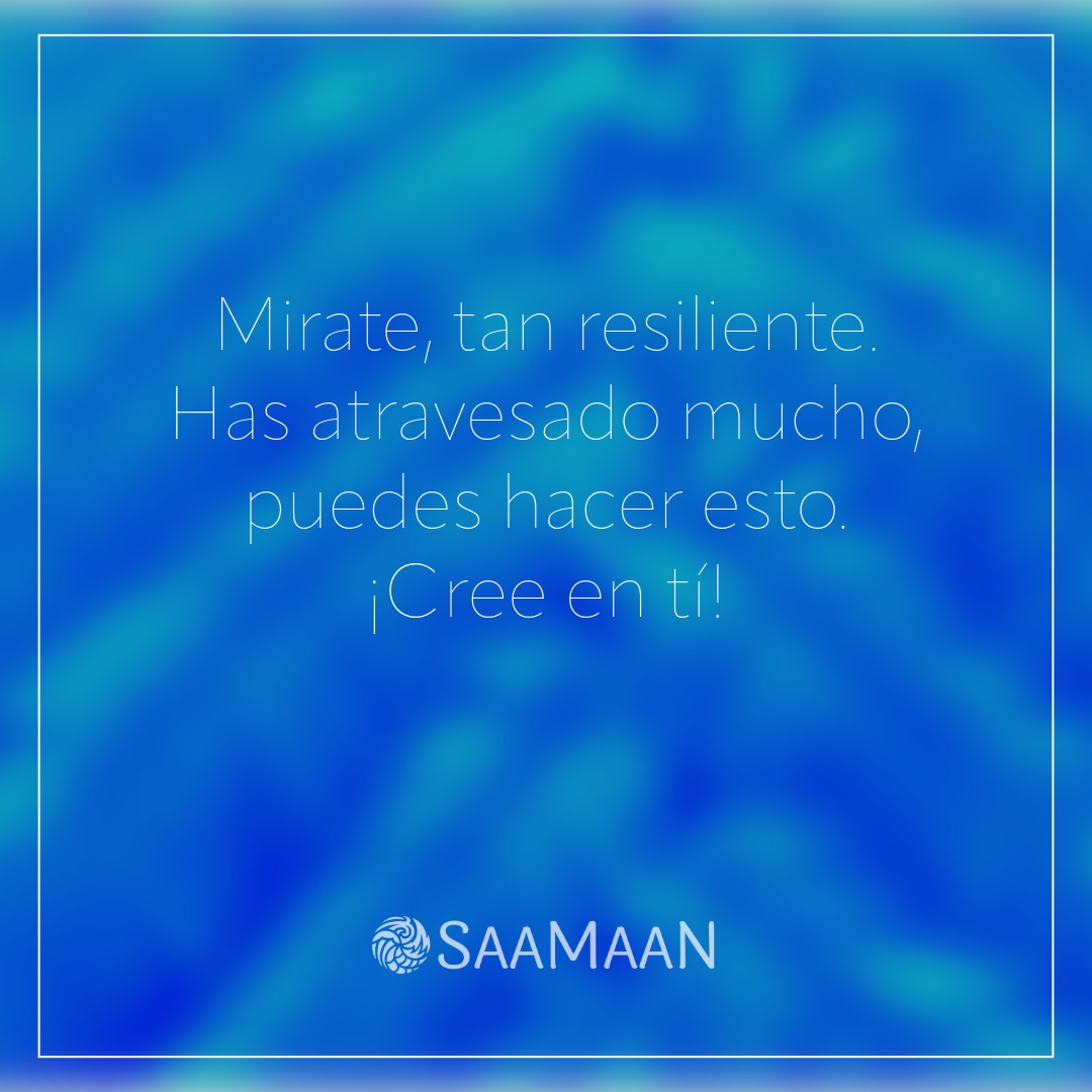 ¡Cree en tí!