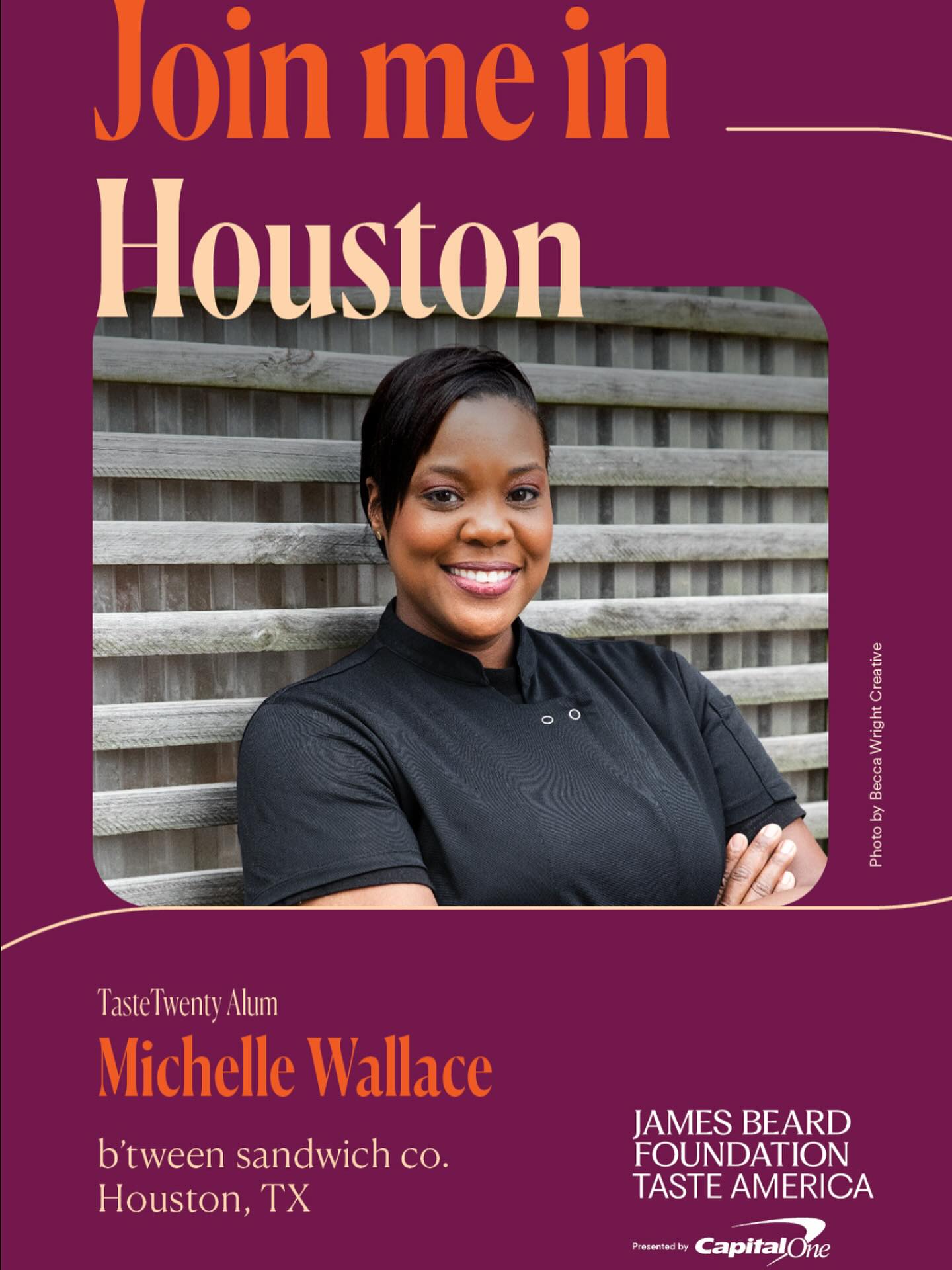 ✨Oh what a night this will be!!
The @beardfoundation Taste America: Houston is happening Wednesday October 8th at The Post Oak Hotel and ya girl is returning to this incredible event with a DELICIOUS bite of food!!
Some background….The James Beard Foundation’s Taste America® presented by Capital One brings together chefs, special guests, and diners from across the country to celebrate the local independent restaurants at the heart of our communities. The walk-around tasting at The Post Oak Hotel will be an exciting gathering of chefs from the Houston culinary community, with food stations from many of Houston’s most talented chefs!
Click the link is in my bio for the full list of participating chefs and to purchase tickets.
#tastetwenty #tastetwentyalum