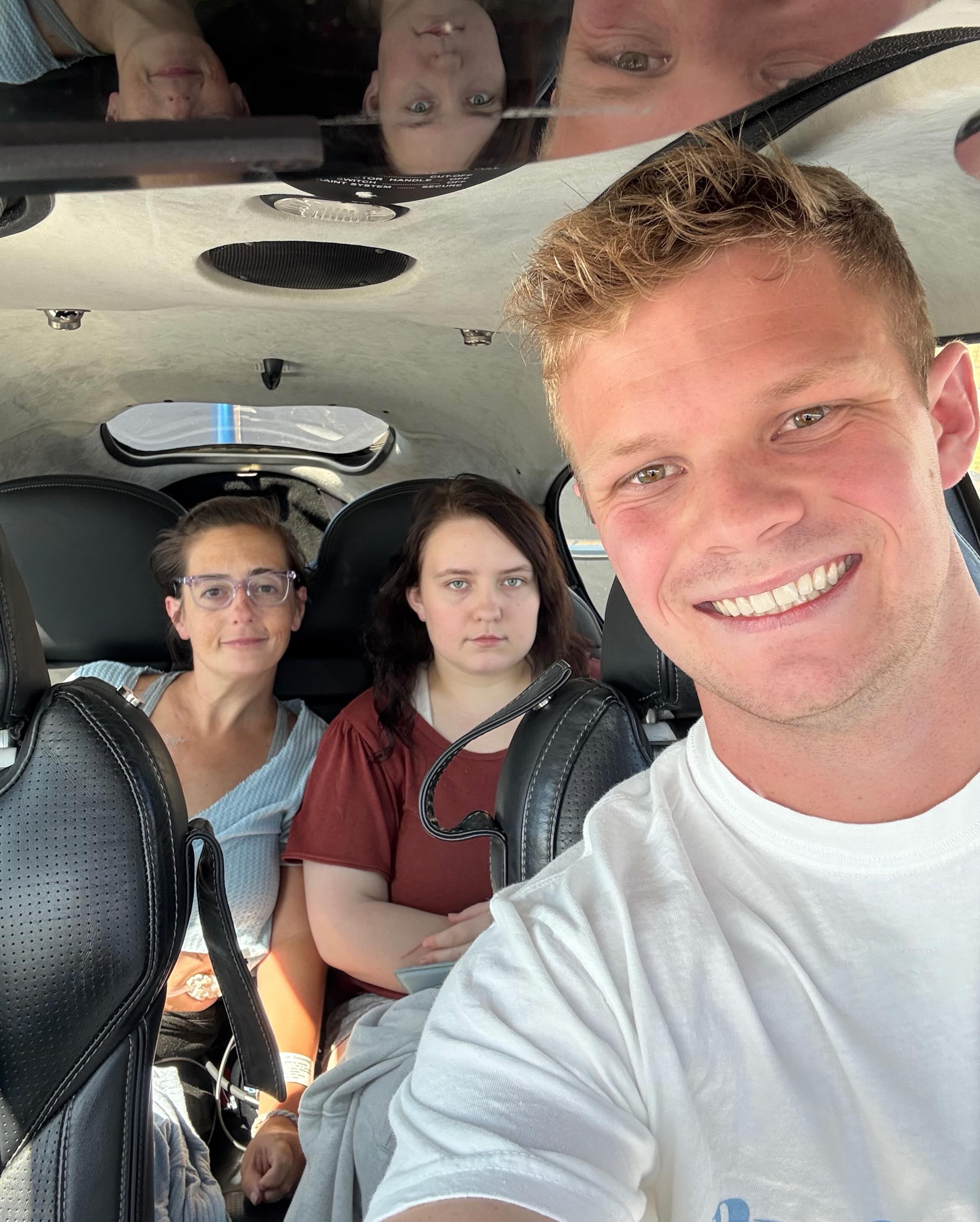 A Heartfelt Journey Home for Samantha!
Yesterday, August 26th, Props For A Purpose had the profound honor of completing a very special mission: flying transplant patient, Samantha, and her daughter safely home from her treatment in Nashville, TN. Bringing a patient like Samantha home to recover with her loved ones is at the very heart of what we do.
We are pushing full speed ahead to expand this life-changing service for even more patients in need. These flights are a lifeline, and we are committed to answering the call.
This vital work is only possible through incredible partnerships. We are deeply grateful for our friends at Angel Flight Soars Inc. Their collaboration makes these crucial journeys a reality.
Every donation helps us bring another patient home. If you're inspired by Samantha's flight, please consider contributing to our mission! 🤍🌎🛩️
#soaringtoserve #wingsandfeetofJesus #Propsforapurpose