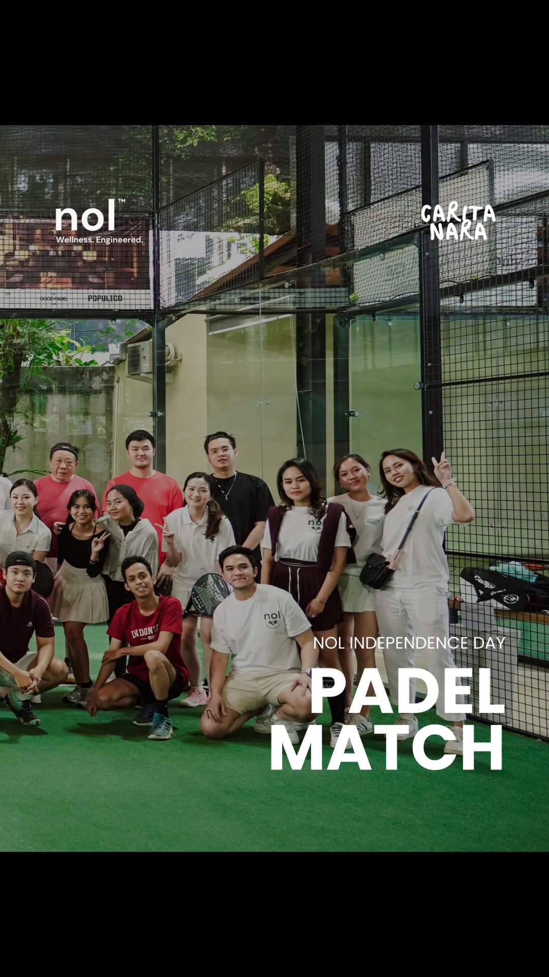 🎾 NOL Independence Day Padel Match Recap 🇮🇩
Energy, laughter, and a true spirit of independence — that’s what defined this year’s NOL Padel Match. The courts came alive with thrilling rallies, while off the court, everyone shared the joy of classic Independence Day games: from balancing marbles to racing with friends tied at the leg, and even the crowd-favorite kerupuk challenge.
It wasn’t just about who won on the scoreboard, but about celebrating togetherness, sportsmanship, and community. Every smash, every laugh, and every cheer reminded us why this day is so special.
Thank you to all players and supporters who made this Independence Day unforgettable. Here’s to more matches, more memories, and more reasons to celebrate!
🎥 Video by @louxsportvisual
#PadelMatch #IndependenceDayEvent #PadelCommunity #PadelJakarta #FunPadel
