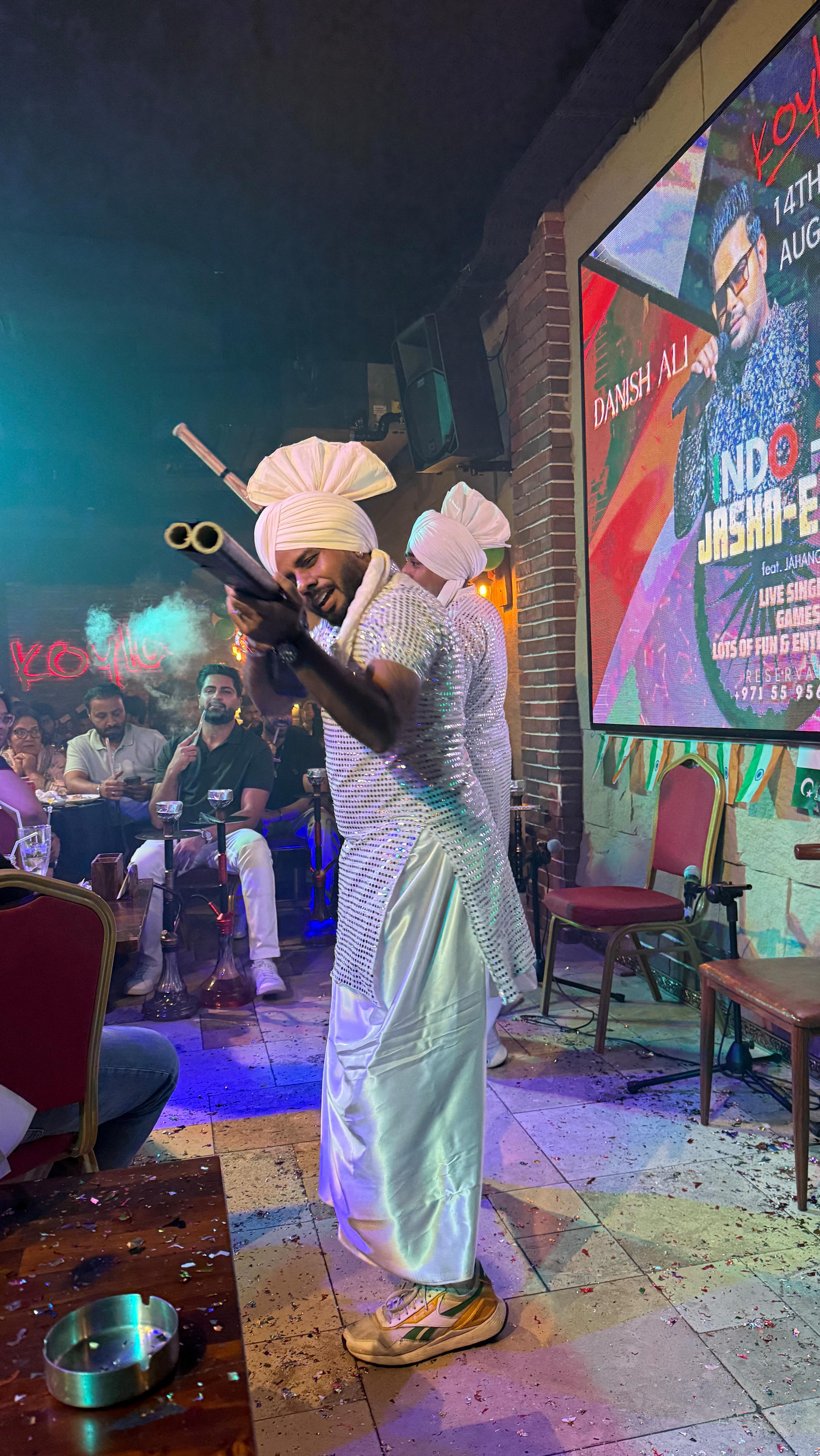 Spreading Love on Independence Day Celebrations 14-15 Aug @koyladubai
Thanks to UAE for giving us the platform to celebrate such days together! INDIA 🇮🇳 PAKISTAN 🇵🇰
#love #peace #india #pakistan #koyla #dubai #uae #independence #restaurant #lounge #dubai🇦🇪#dubailife #food #enjoy #drink #dudaidiaries #koylavibes #koyladubai #vibes