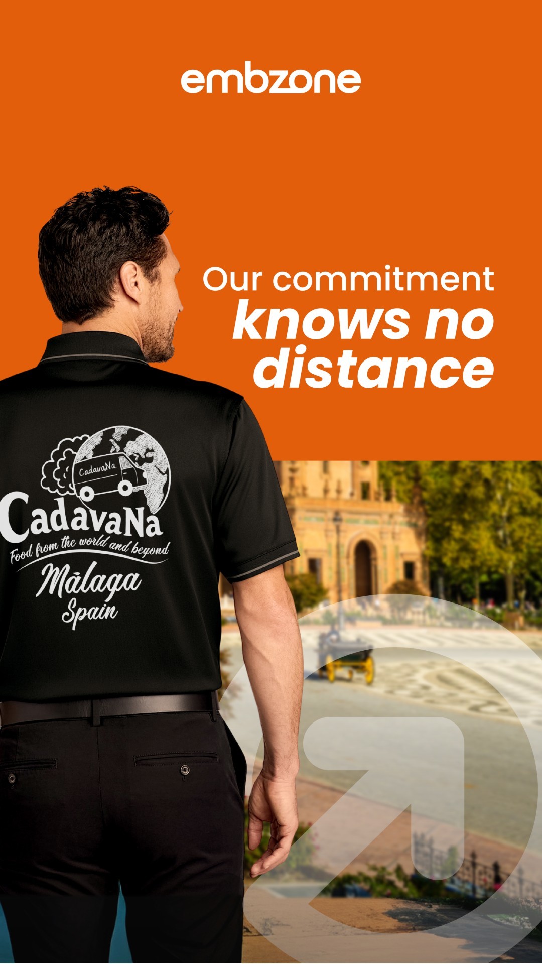 When it came into our hands, it was just a sketch on paper. We turned it into a design and printed it on T-shirts that crossed the Atlantic to Spain.
At Embzone, quality and commitment know no bounds. Thank you, Cadavana, for choosing us!