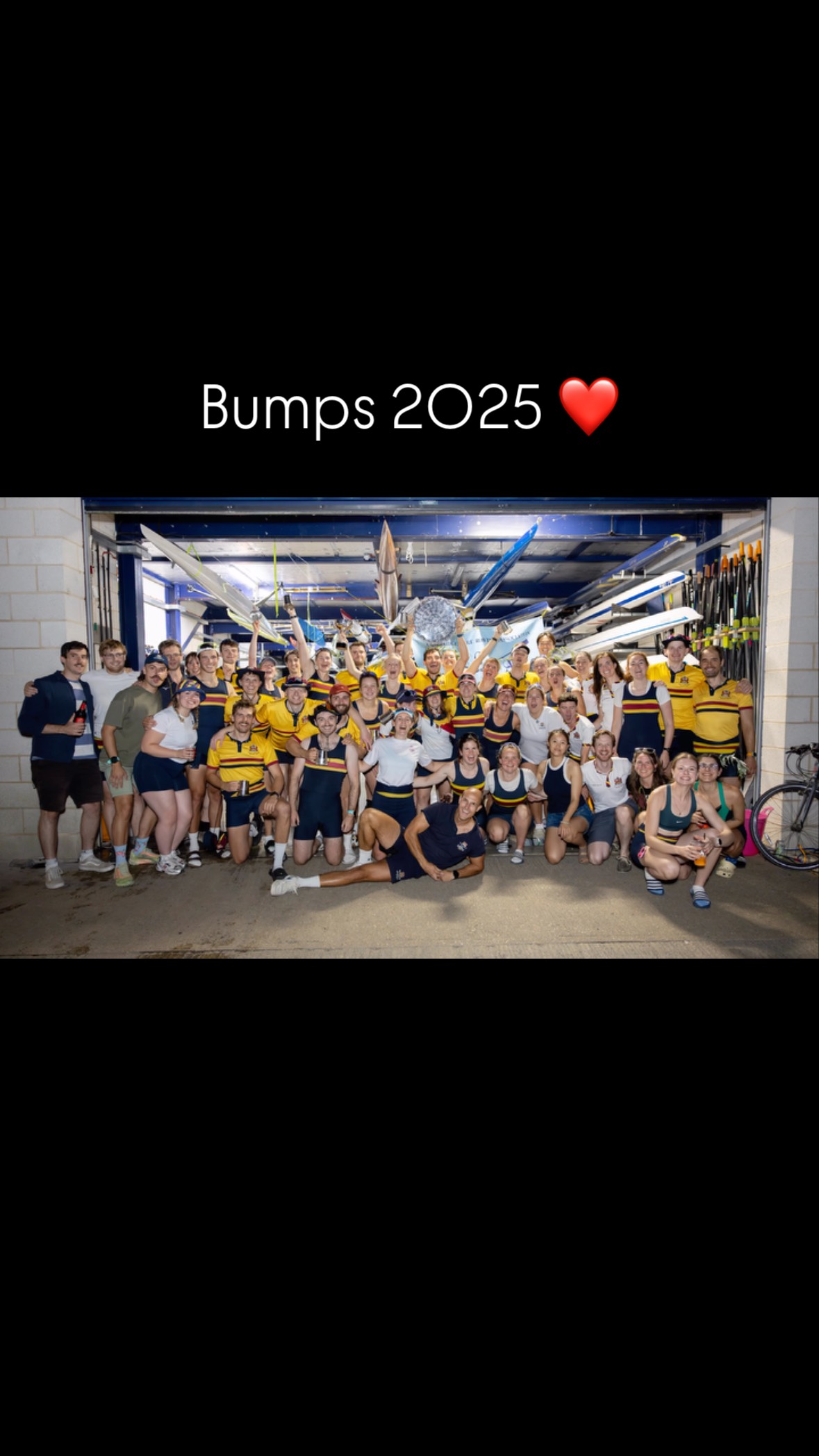 BUMPS 2025
This time last month, we were still celebrating a most excellent Bumps season at City, with a double headship for men and women, 41 bumps total, blades galore, and many, many happy faces. Taking stock of it as we are about to enter the new season!
Come to the club this Saturday 30th August for a BBQ at 1pm, open to all potentially interested joiners x
Thanks to WHAMlyn and to @benvalsler for the top-tier footage and pics, and to the crews for the in-boat snippets.
💙💙💛❤️💛💙💙
#rowing #weloverowing #Bumps #YeahCity