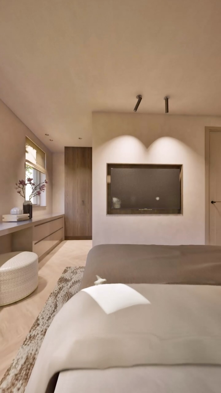 Master bedroom design for project Noordeloos
#interior #interiordesign #bespokeinterior #architect #archilovers #archidaily #homedesign #homedecor #homedecoration #instahome #interiorlovers #interior123