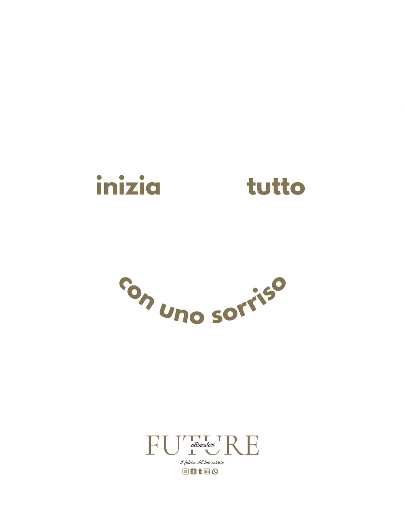 ✨ Inizia tutto con un sorriso ✨
Un sorriso può cambiare la tua giornata, la tua sicurezza, la tua vita.
Con Future Allineatori il tuo nuovo sorriso è più vicino di quanto pensi. 😁
👉 Scopri di più su: www.futureallineatori.it
Il futuro del tuo sorriso inizia adesso. 💎
#FutureAllineatori #SorrisoPerfetto #AllineatoriTrasparenti #OrtodonziaModerna #FuturoDelSorriso #DentistaItalia #Sorriso #SmilePower