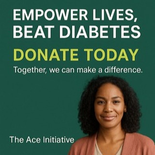 “You can change a life right now. It starts here. Click the link in bio. 💚”
#ACEInitiative #DiabetesAwareness #HealthEquity #SupportWithACE
#DiabetesAwareness #TheACEFoundation