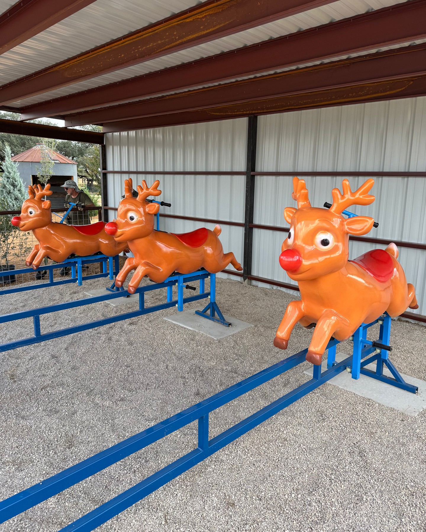 🦌🎢 New attraction comin' this fall, y'all!
Be sure to take a ride on our brand new 'Reindeer Riders'! Don't worry.. they passed the "all ages fun test" with flying colors. 😉
Also, don't forget our Flash Sale ends tomorrow at 11:59pm (unless sold out)! devineacresfarm.com/fall-admission