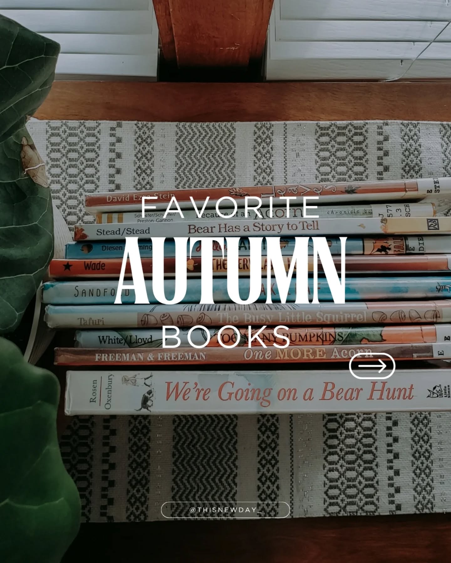 🍁 Do you have a favorite fall read?
If we had to choose some top favorites, I'd definitely say that "The Scarecrow" and "Brambly Hedge" are both up there pretty high! 💖
It's hard to believe that fall is just around the corner! But I am here for it! 😍
Today our #livingbooklegacy book group is sharing our favorite books for fall
➡️ Comment "Fall" for my full book list of over 50 titles!
Check out my friend's posts:
@agoodbookhunt
@brittsbookbin
@treasuredhourbookshop
@blessedwithmotherhood
@playinghomeschool
@livingbrighthomeschool
@juiceboxhomeschool
@moraviapress
.
.
#fallbooks #booksforfall
#fallpicturebooks
#fallreadalouds #fallbookstack #fallchapterbooks