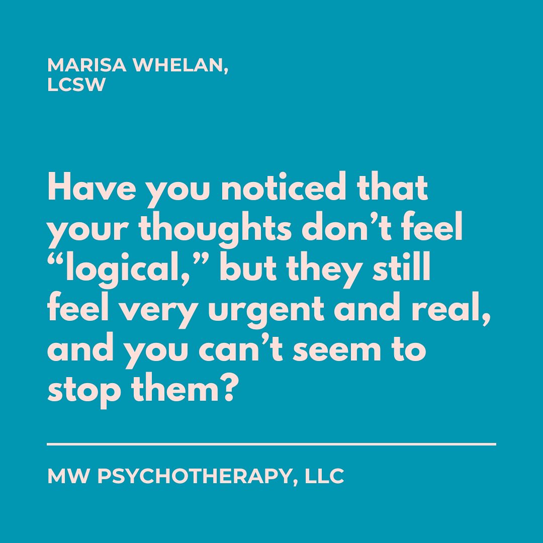 OCD, also known as the diagnosis of doubt, can be extremely debilitating. Yet, it doesn’t have to be! If you feel you have OCD (often misdiagnosed with anxiety), come start sessions! We can work on learning more about OCD, and how you can feel as if you are in control again. You don’t have to figure it out alone 🤍
P.S. please stop saying that your “OCD is showing” or “that was so OCD of me,” if you do not have OCD or are just wanting to be organized and clean!