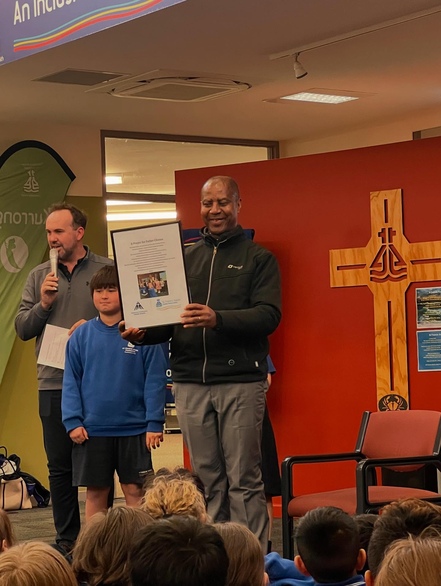 ⛪️Farewell Father Chinua
After 8 and a half years of faithful ministry at our parish, we say a heartfelt thank you to Father Chinua for his guidance, care and service to our community.
As Father Chinua now heads to Queensland to continue his ministry in a new parish, we send him our prayers, blessings and gratitude. 🙏
We will miss you Father and wish you all the best.