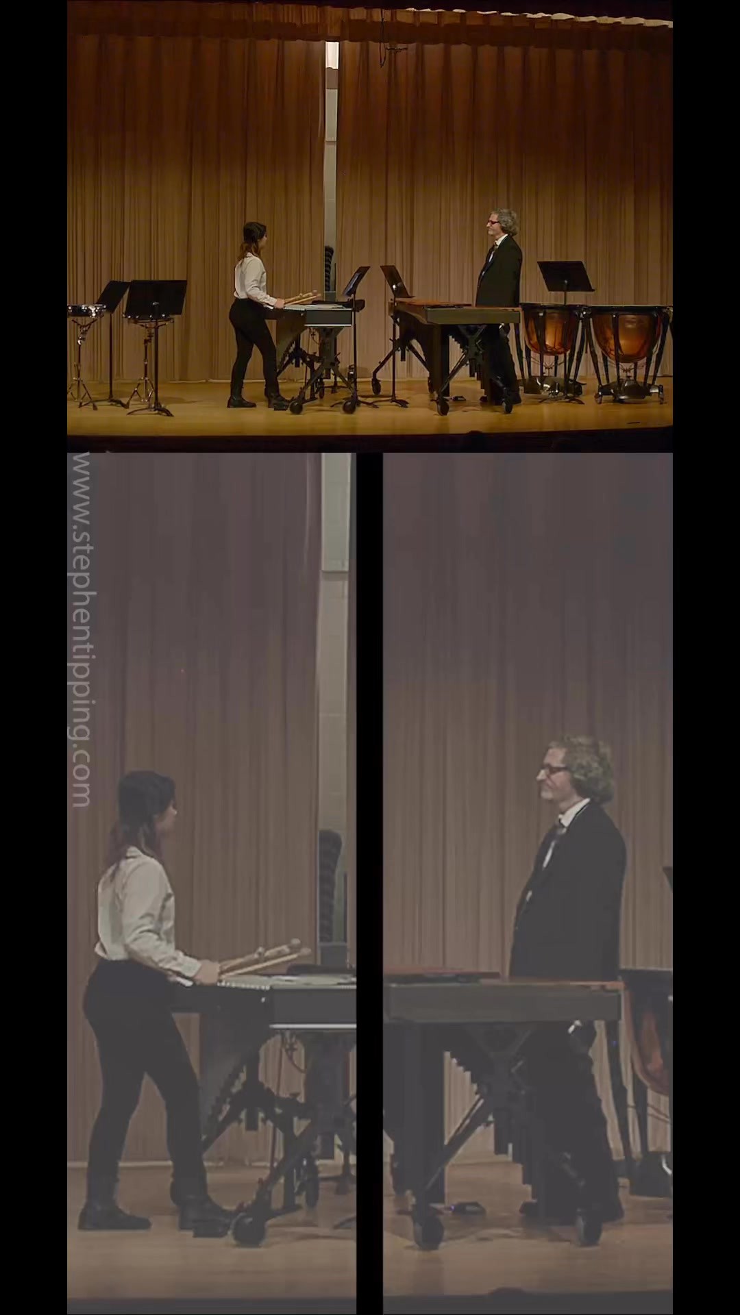 Serenade by Agatha Grøndahl ft. Bonnie Law #percussion #duet