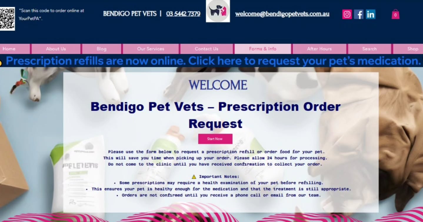 🎉 HUGE NEWS for all you amazing pet parents! 🎉
Say goodbye to collecting meds from the clinic! We're SO excited to announce you can now order ALL your pet's prescription meds ONLINE through us! 🤩 Yup, even the ones that need vet authorization. 📝
Think of it: meds delivered right to your door! 🚚💨 Plus, you can snag all your favorite over-the-counter goodies too! 😉
Head to the link on our website 🔗 and find the "Prescription Medication Request" form. It's super easy to fill out.
Let us take one more thing off your plate so you can spend more time snuggling your fur babies! 🥰 AND save some money!!!
#petmeds #onlinepharmacy #pethealth #dogmom #catdad #petsupplies #convenience #delivery #newservice #happypets #veterinary #prescription #shoponline #bendigopetvets #DrMandy #ThePeoplesVet
