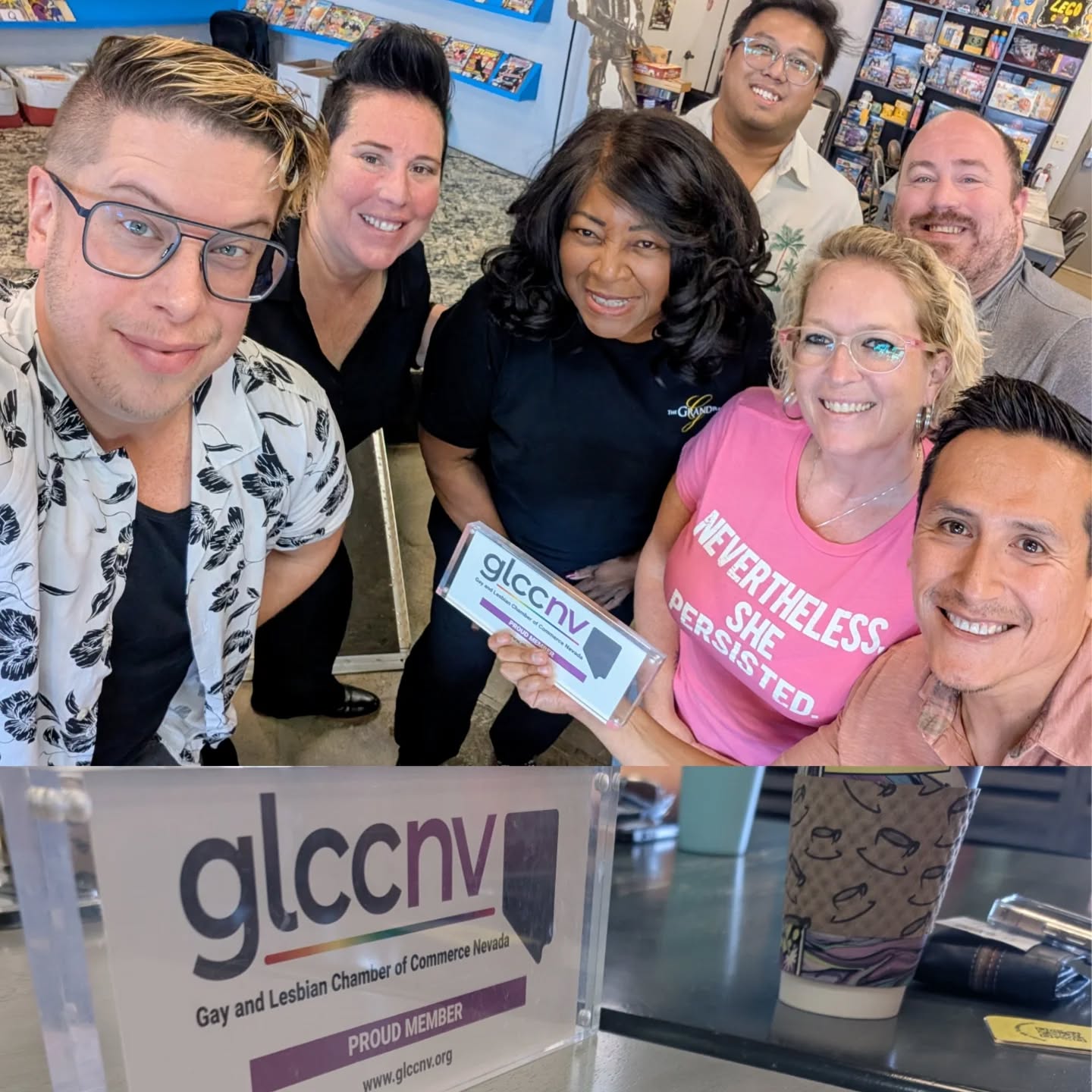 I always love a good Rainbow Roast with our Northern NV friends, new and old. @glccnevada is bringing folks together, allies and family are all welcome to this fabulous business network. DM if you're interested in joining our next shindig. #reno #networking #businessempowerment #lgbtq #zakunscripted