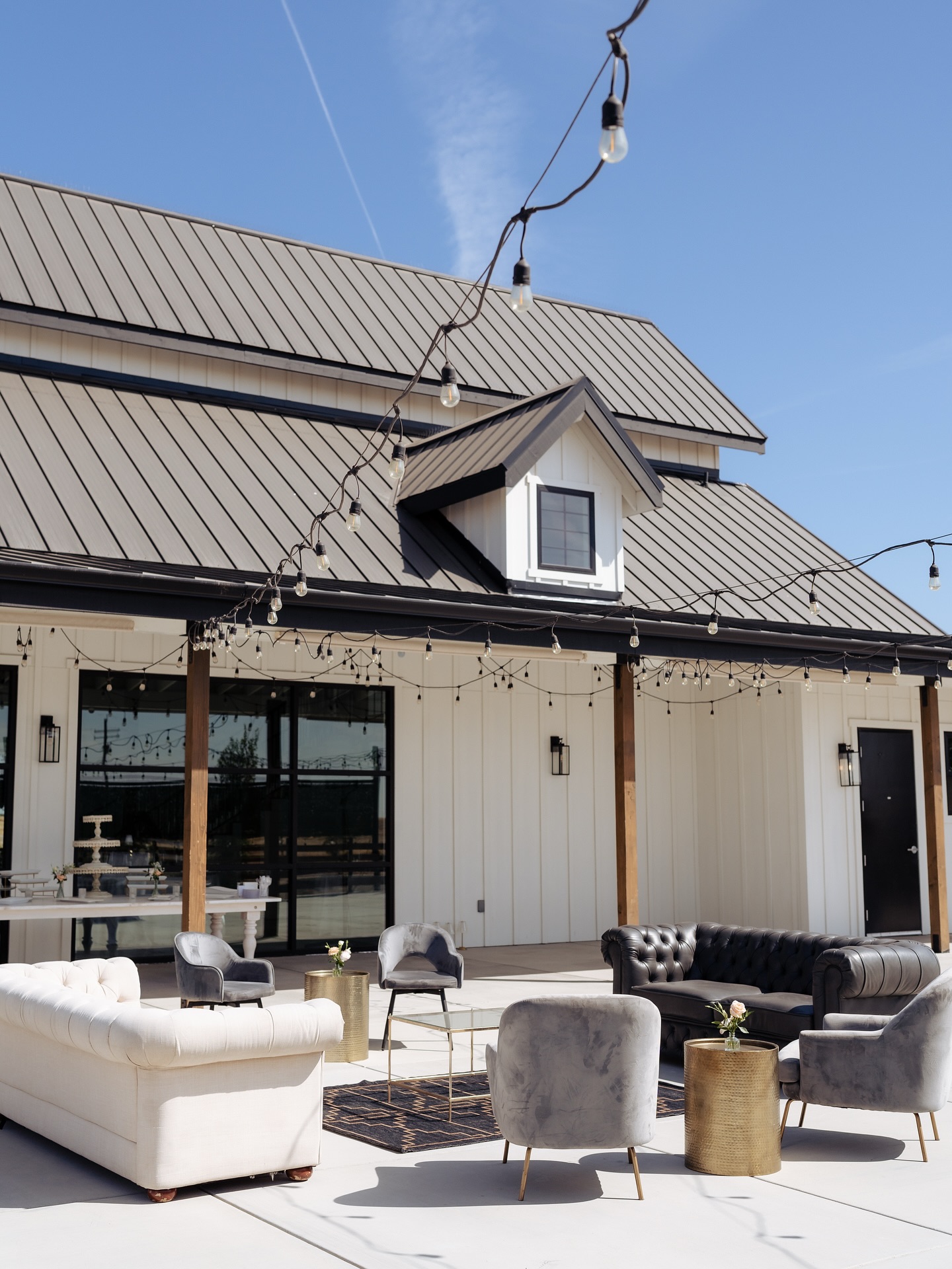 Serving classic vibes with: PICKS: Gilver sofa • Lerleene sofa • Ledger chairs • Mannie tables • Homestead tables