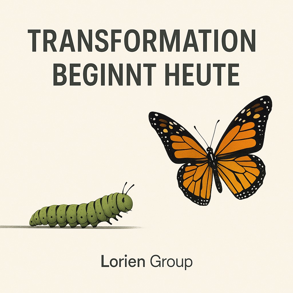 Transformation ist keine Zukunftsvision – sie beginnt jetzt. Lorien Group begleitet KMU durch Wandel, damit aus Potenzial echte Ergebnisse werden. Vom Raupenstadium zum Fliegen – Schritt für Schritt.
#KMU #Transformation #ChangeManagement #Schweiz #Wachstum