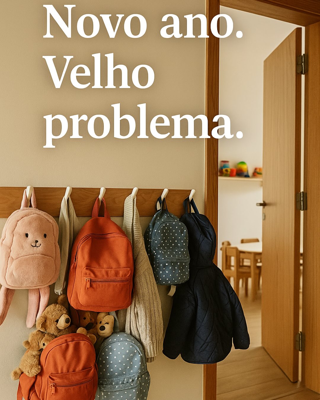 O ano letivo ainda nem começou…
e já temos as caixas de entrada cheias de desabafos.
Educadores a dizerem que não sabem se vão aguentar.
Pais sem saberem como acolher o choro, a separação, a dúvida.
São mensagens de culpa, medo e solidão.
E no meio de tudo isto, quem responde?
Quem assume a responsabilidade pelo que se vive nas creches hoje?
Quando tudo é urgência, o cuidado vira sobrevivência.
Chamaram-lhe adaptação.
Mas o que se vive, em muitos locais, é uma acomodação forçada a um sistema que exaure.
É a tentativa de continuar mesmo sem condições.
É a resignação mascarada de “profissionalismo”.
Enquanto isso, o foco desvia-se:
uns culpam os pais, outros os educadores.
Este jogo de culpas só distrai.
E enquanto isso, quem tem o poder de mudar as coisas… continua a cortar apoios, ignorar a ciência,
e a deixar a infância e quem a cuida para último plano.
⚠️ E tudo isto na fase mais sensível do desenvolvimento humano.
E é na fase mais delicada da vida que isso mais dói…
e mais custa a reparar.
❌ Não podemos continuar a normalizar o insuportável.
❌ Nem a discutir entre nós enquanto a estrutura é que está toda errada.
✅ É possível fazer diferente.
Mas só se reconhecermos que o problema é estrutural.
E que a transformação começa numa comunidade consciente e com coragem.
Foi por isso que escrevemos este post.
Para nomear. Para parar. Para começar a imaginar outra forma.
Nas próximas semanas, vamos abrir espaço para isso:
Reflexão. Verdade. Possibilidades reais.
💬 Partilha connosco:
O que mais te custa neste recomeço?
Não estamos sozinh@s.
E isso muda tudo.💛