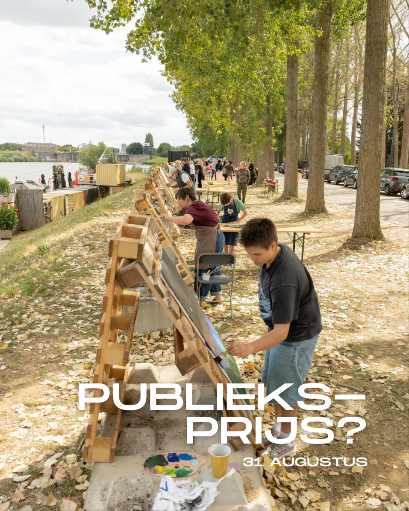 De winnaar (volwassenen) van Art aan de vaart is ondertussen gekozen door de jury: proficiat Ellen Vermeren! Wel valt er nog een tweede prijs uit te delen: de publieksprijs! ๐จ
Stem jij mee? Ga naar onze Facebookpagina en like in het gedeelde album jouw favoriete schilderij ๐๐ป
Zondag 31 augustus maken we de winnaar van de publieksprijs bekend ๐๐ป