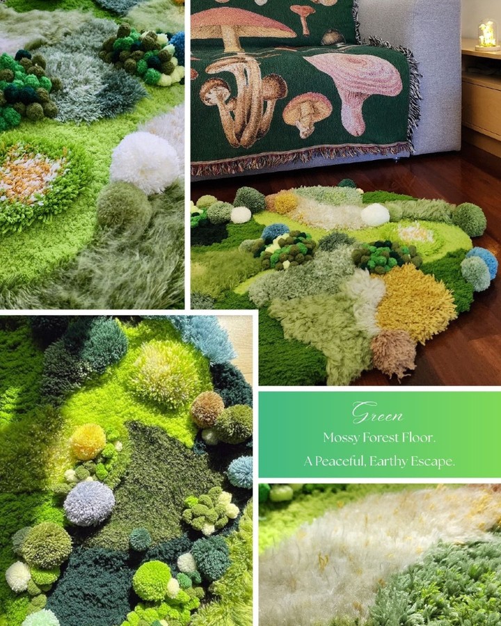 Bring a little forest floor magic into your home 🌲✨ Our green moss rug kit is cozy, earthy, and oh-so-satisfying to make. It’s basically nature… but fluffier. 💚
#DIYHomeDecor #CraftKitFun #CozyVibes #HandmadeWithLove #MossRug
